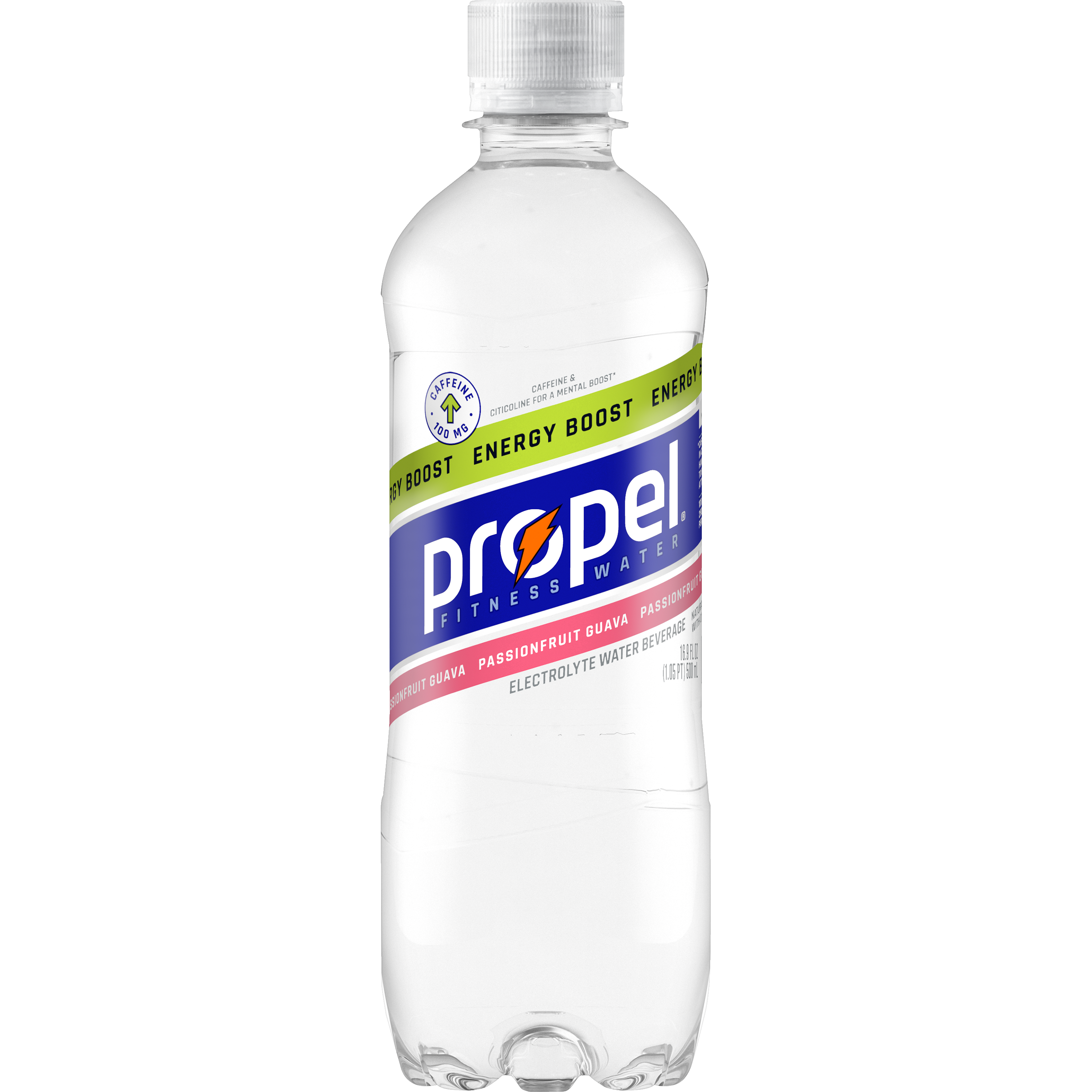 Propel, Zero Sugar, Passionfruit Guava Flavored, Electrolyte Water Beverage thumbnail