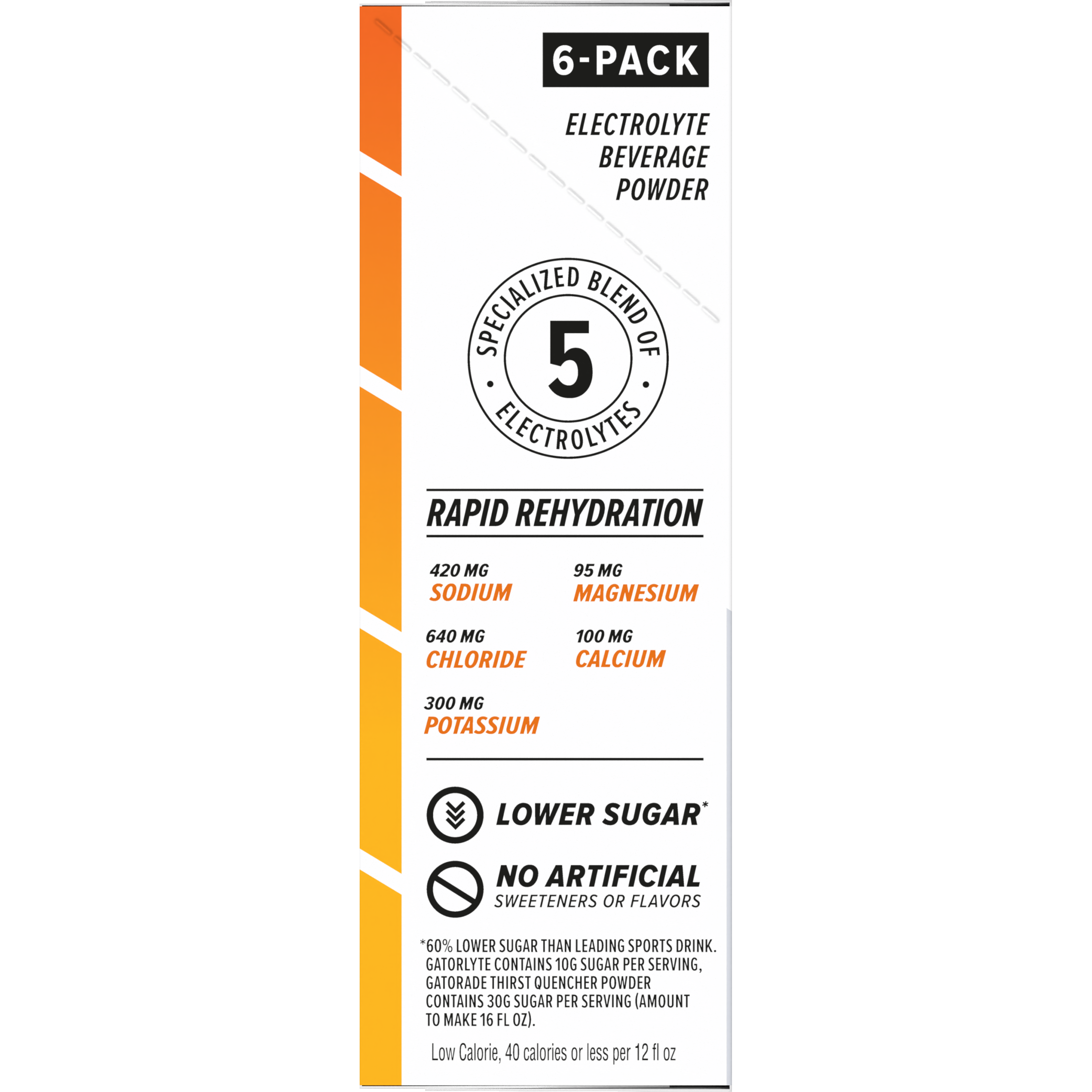 Gatorade, Gatorlyte, Rapid Rehydration, Cherry Lime Flavored, Electrolyte Beverage Powder thumbnail