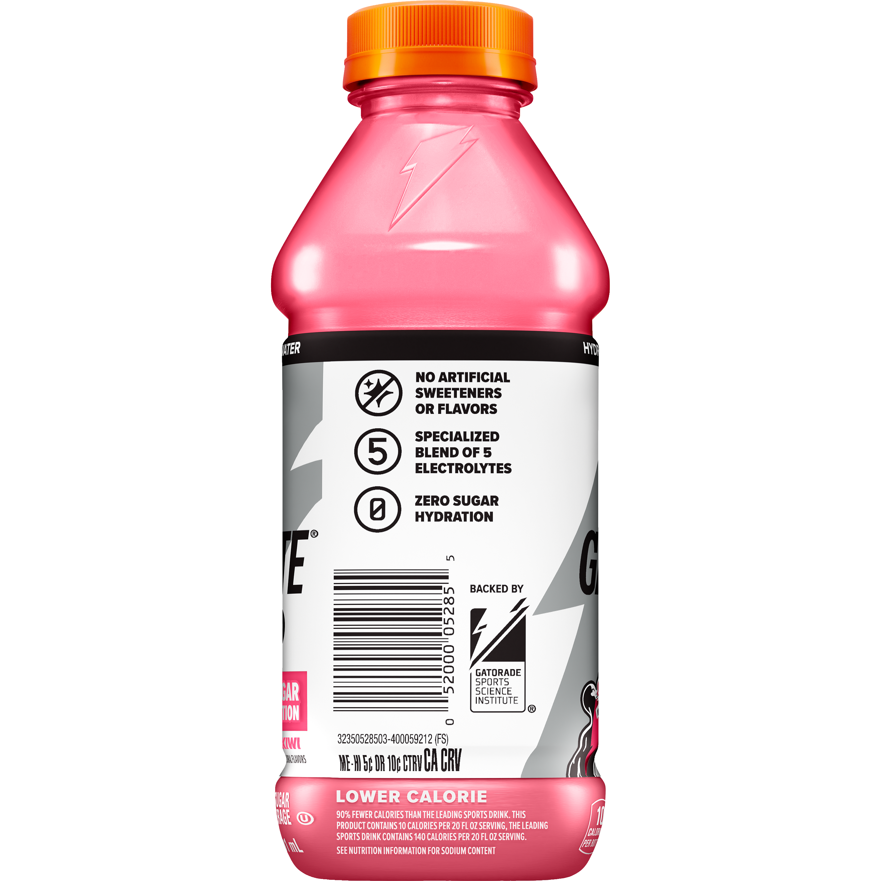 Gatorade, Gatorlyte, Zero, Strawberry Kiwi Flavored, Zero Sugar Electrolyte Beverage thumbnail