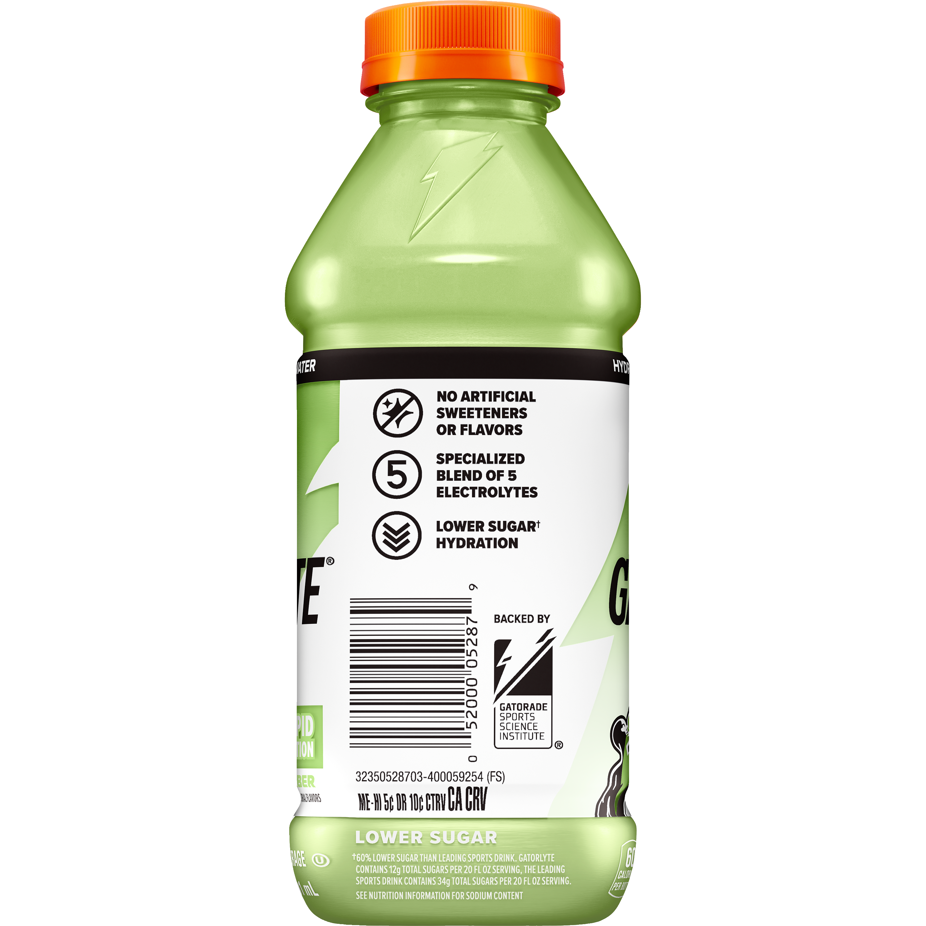 Gatorade, Gatorlyte, Rapid Rehydration, Lime Cucumber Flavored, Electrolyte Beverage thumbnail