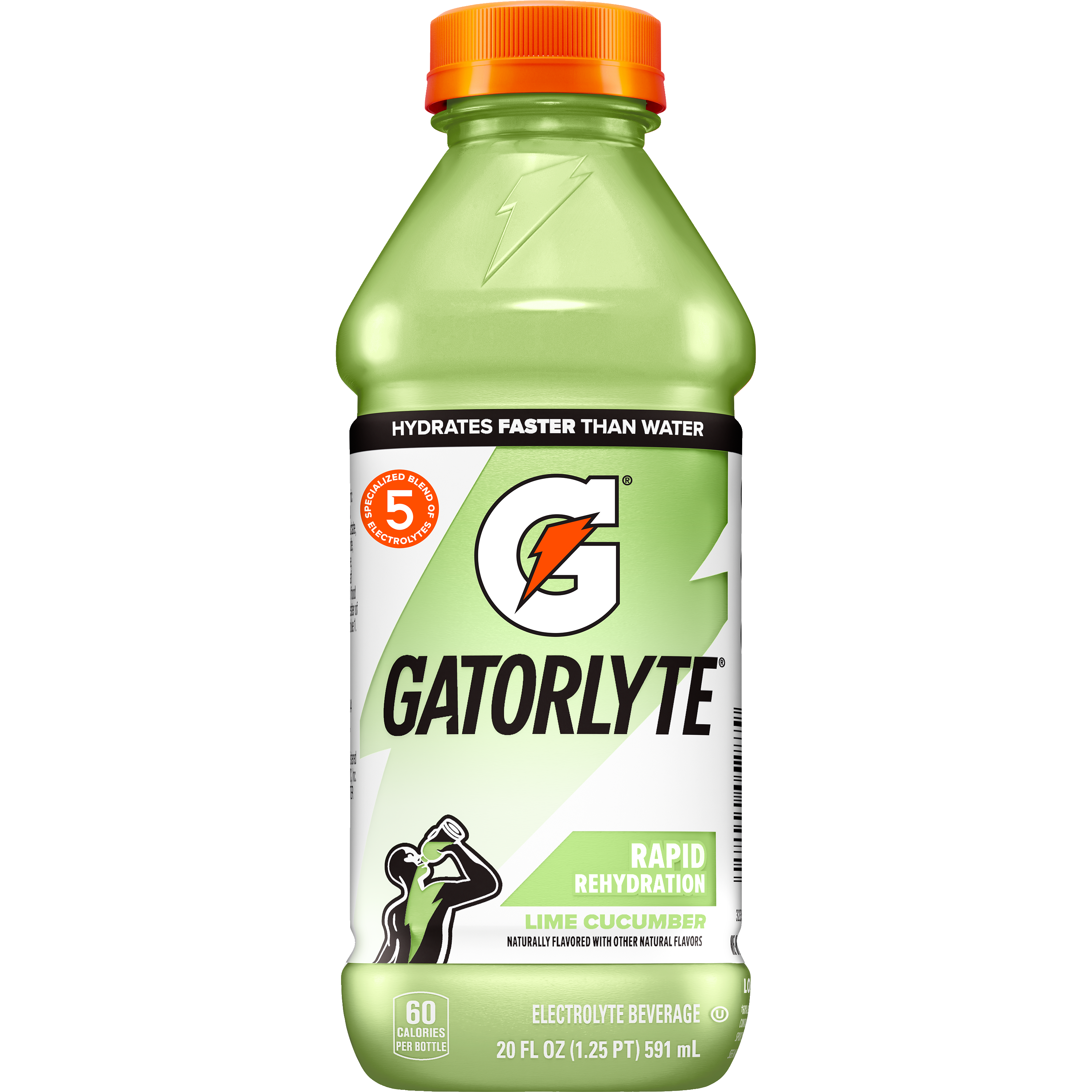 Gatorade, Gatorlyte, Rapid Rehydration, Lime Cucumber Flavored, Electrolyte Beverage thumbnail