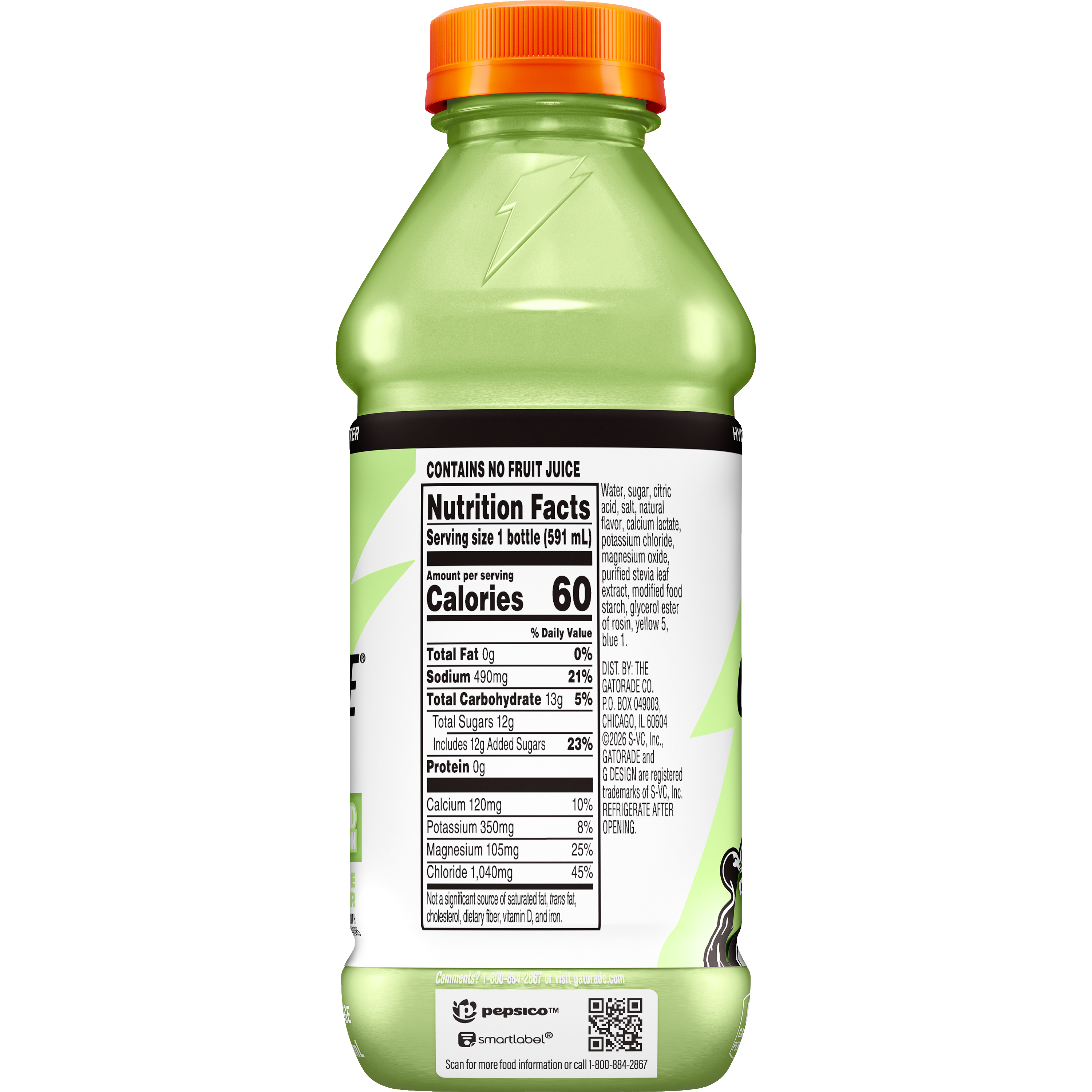 Gatorade, Gatorlyte, Rapid Rehydration, Lime Cucumber Flavored, Electrolyte Beverage thumbnail