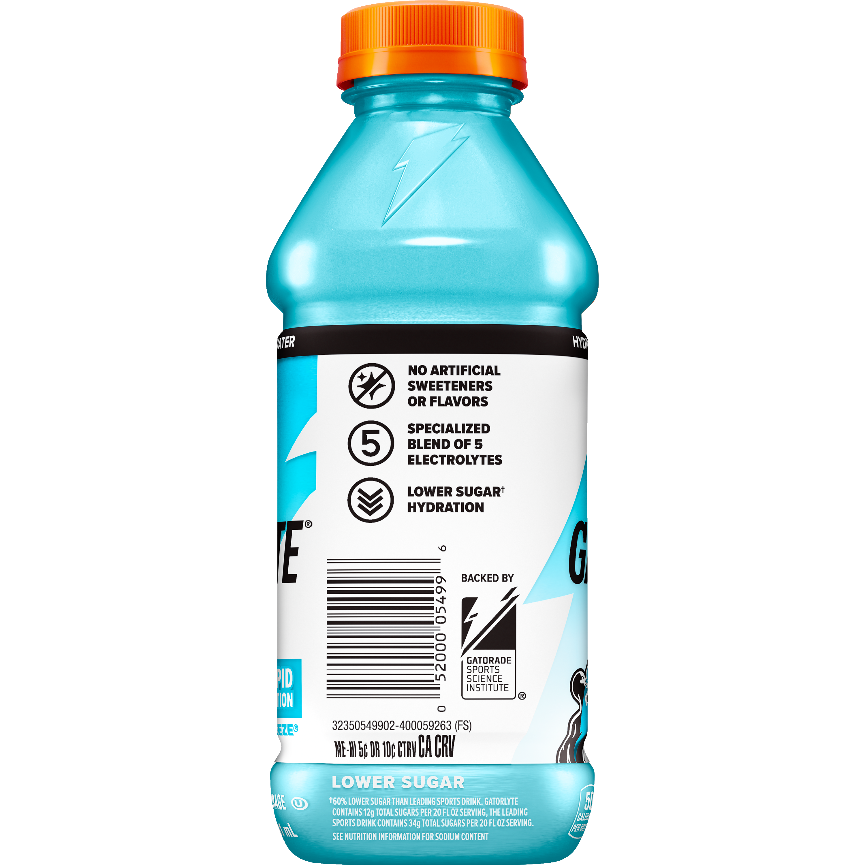 Gatorade, Gatorlyte, Rapid Rehydration, Glacier Freeze, Electrolyte Beverage thumbnail