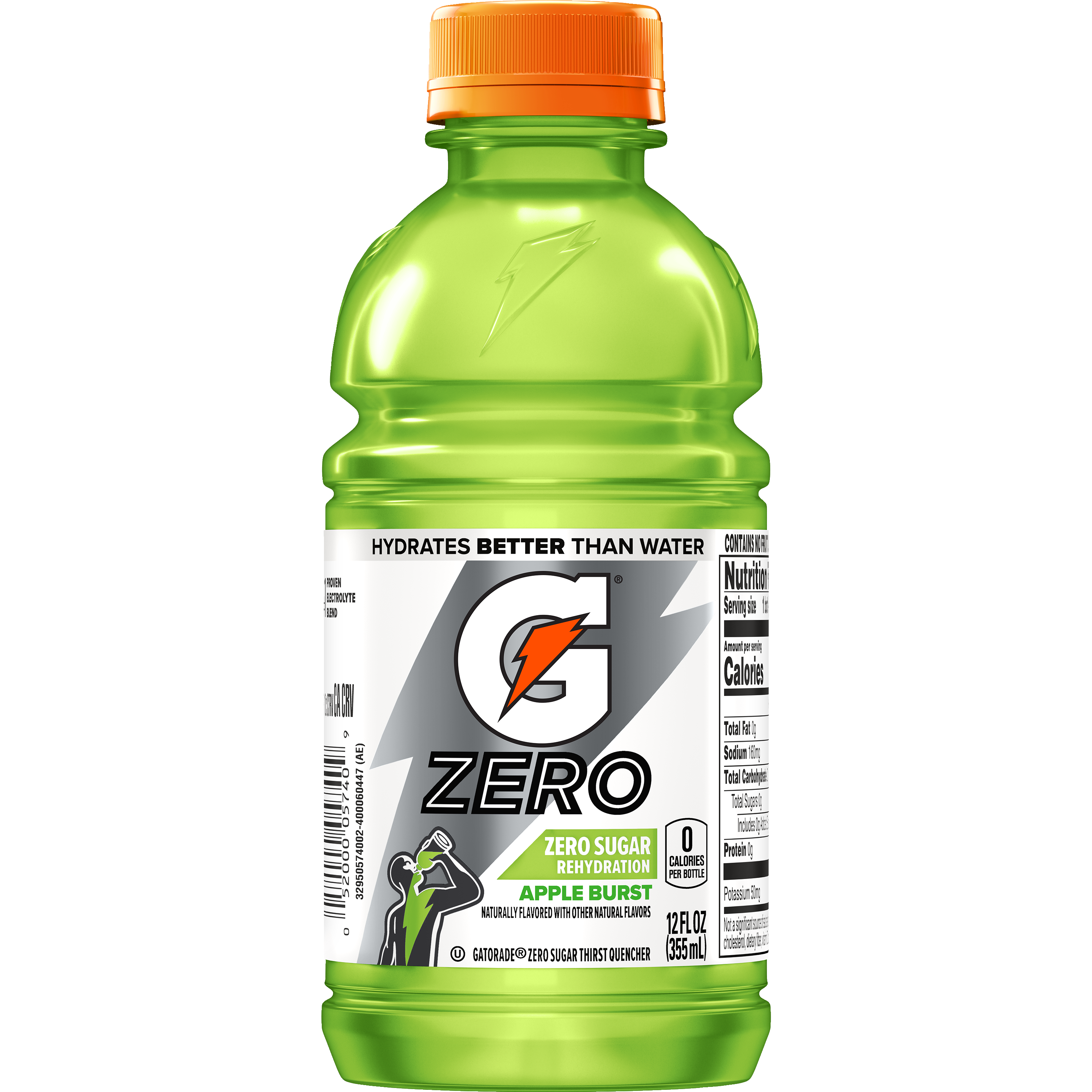 Gatorade, Zero, Apple Burst Flavored, Zero Sugar Thirst Quencher