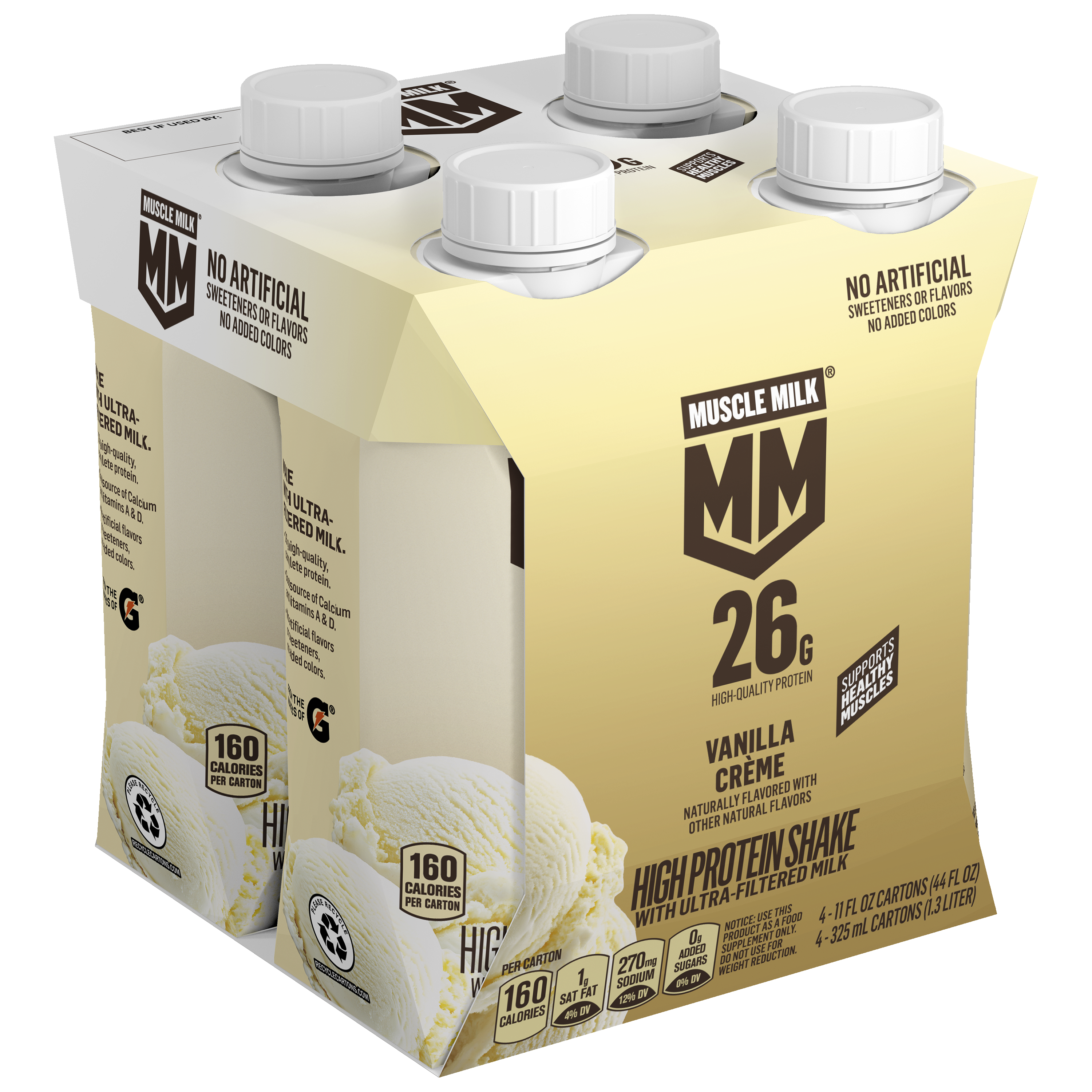 Muscle Milk, Vanilla Creme Flavored, High Protein Shake thumbnail
