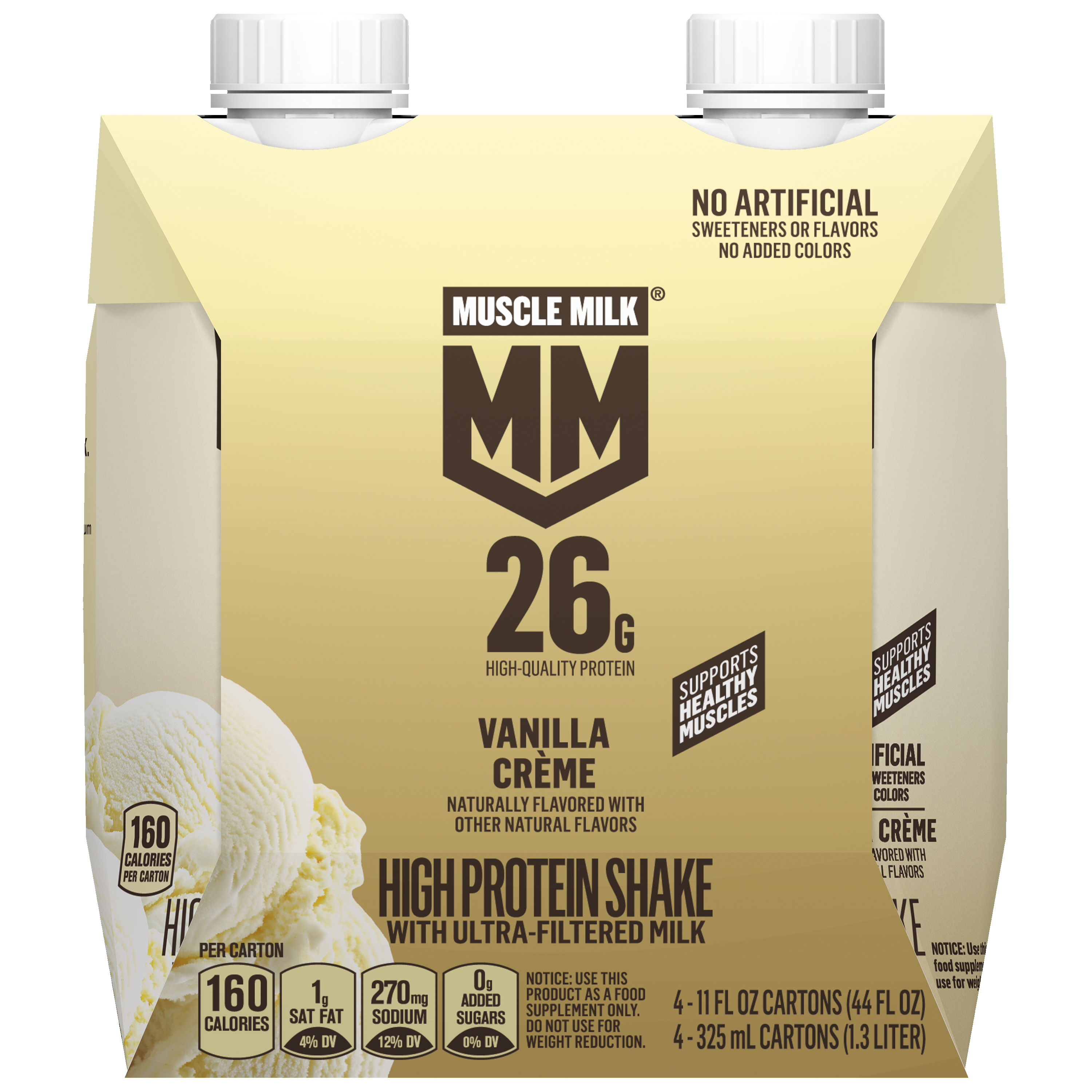 Muscle Milk, Vanilla Creme Flavored, High Protein Shake thumbnail