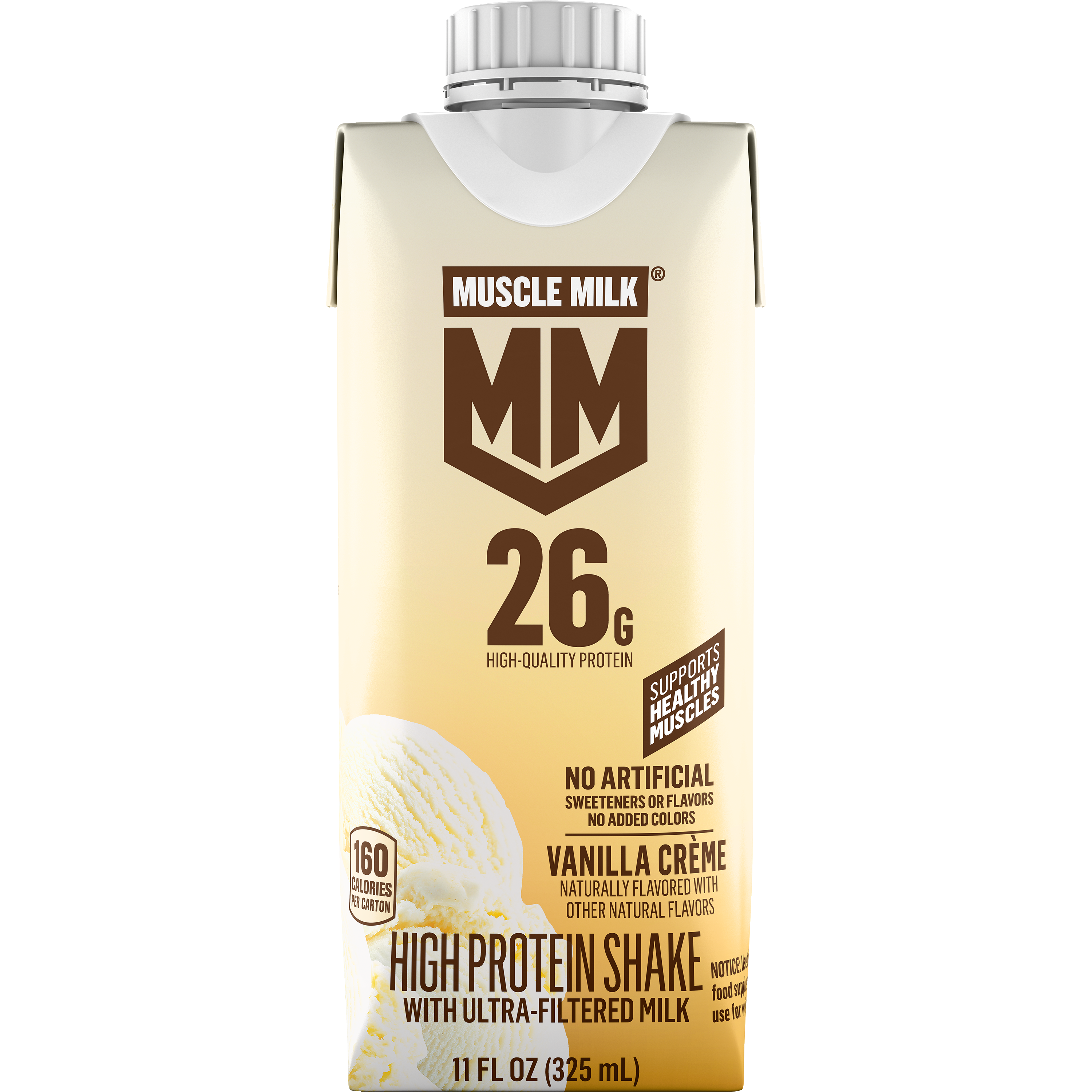 Muscle Milk, Vanilla Crème Flavored, High Protein Shake