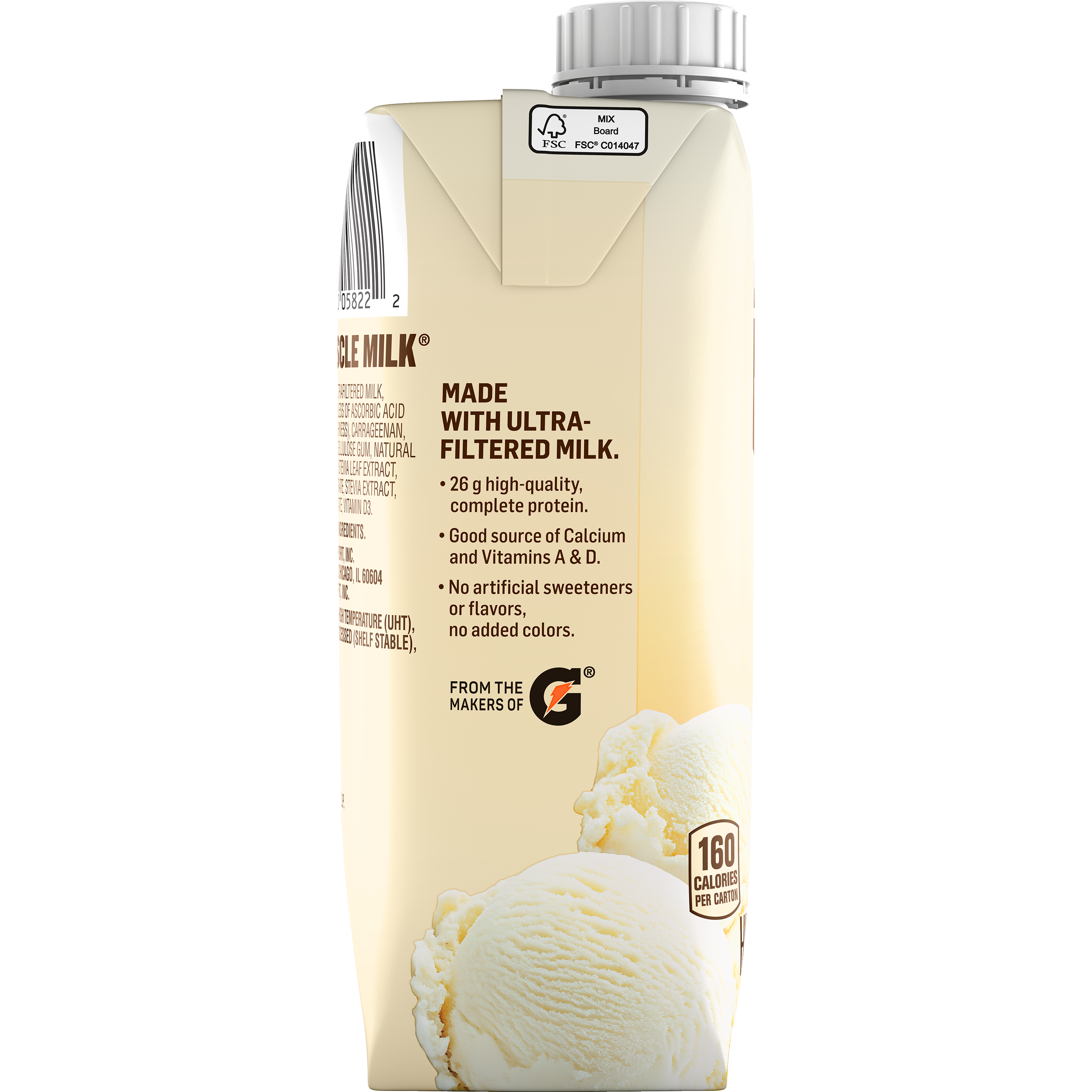 Muscle Milk, Vanilla Crème Flavored, High Protein Shake thumbnail