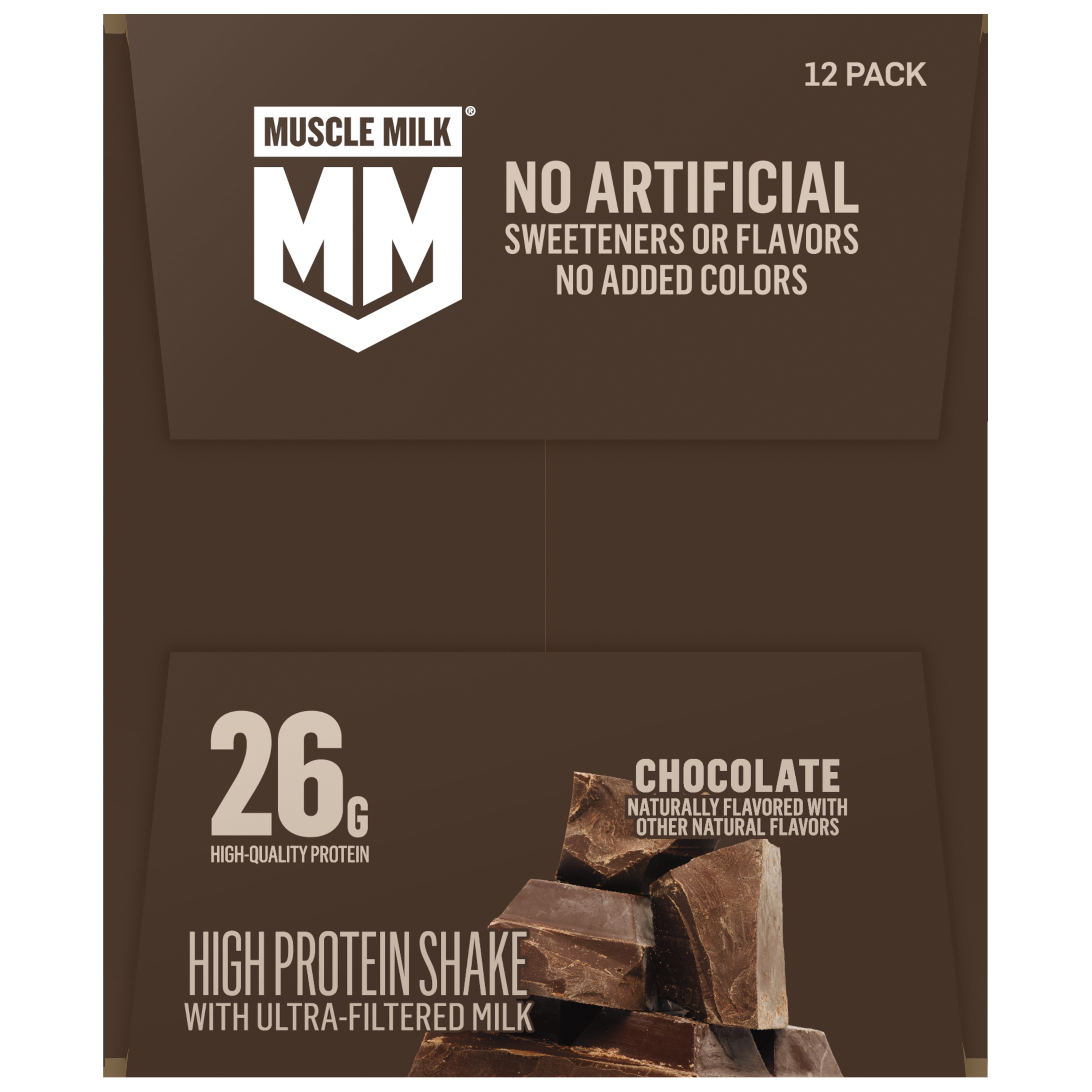 Muscle Milk, Chocolate Flavored, High Protein Shake thumbnail