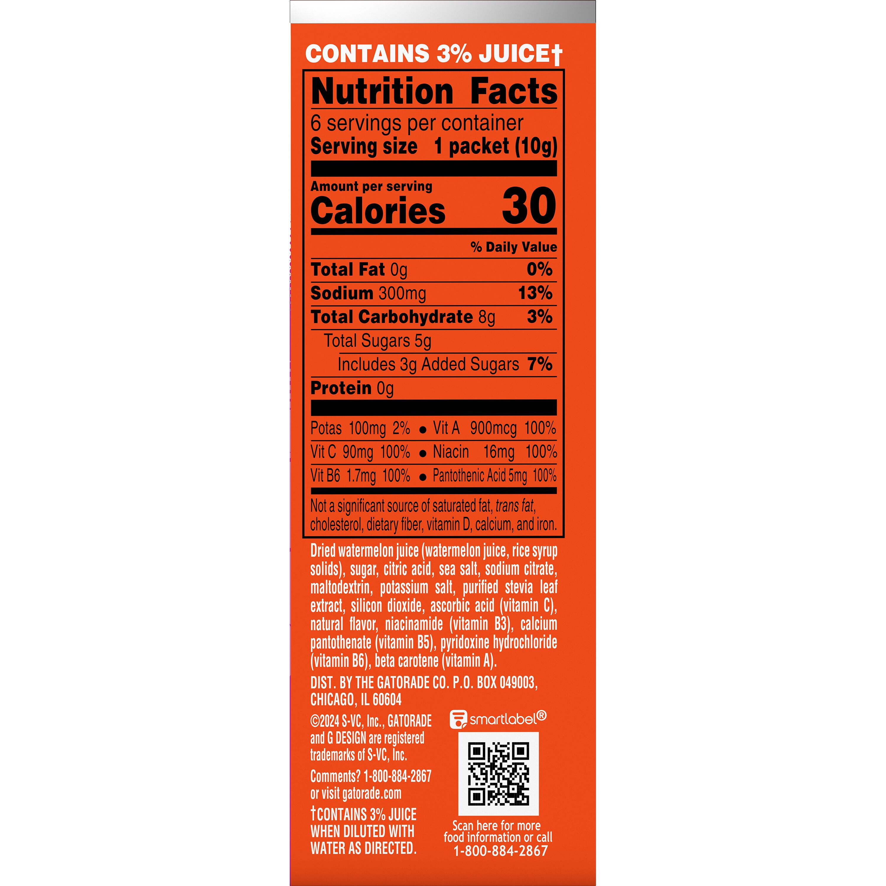 Gatorade, I.V. Hydration Booster, Citrus Berry Flavored, Electrolyte Drink Mix thumbnail