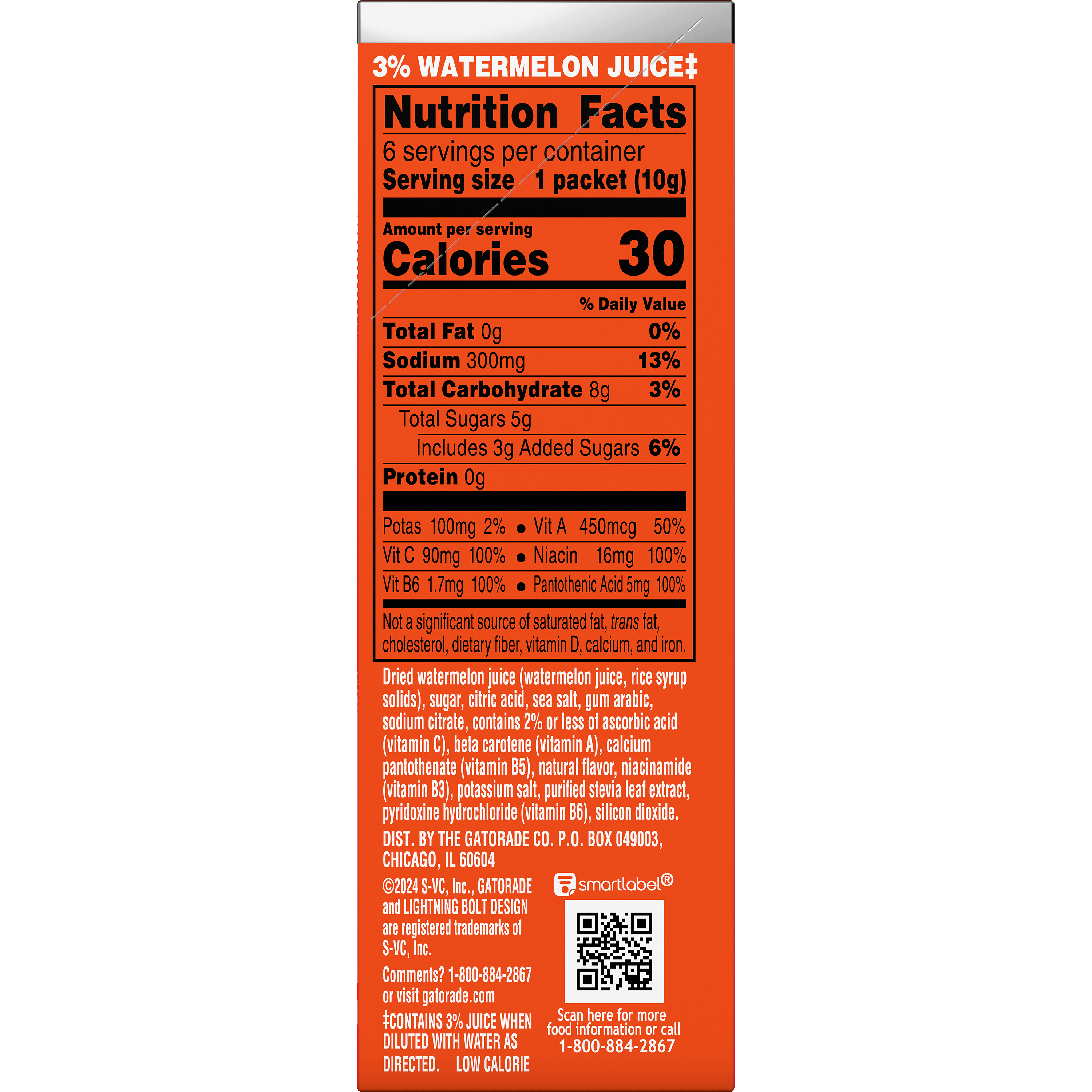 Gatorade, Hydration Booster, Strawberry Watermelon Flavored, Electrolyte Drink Mix thumbnail