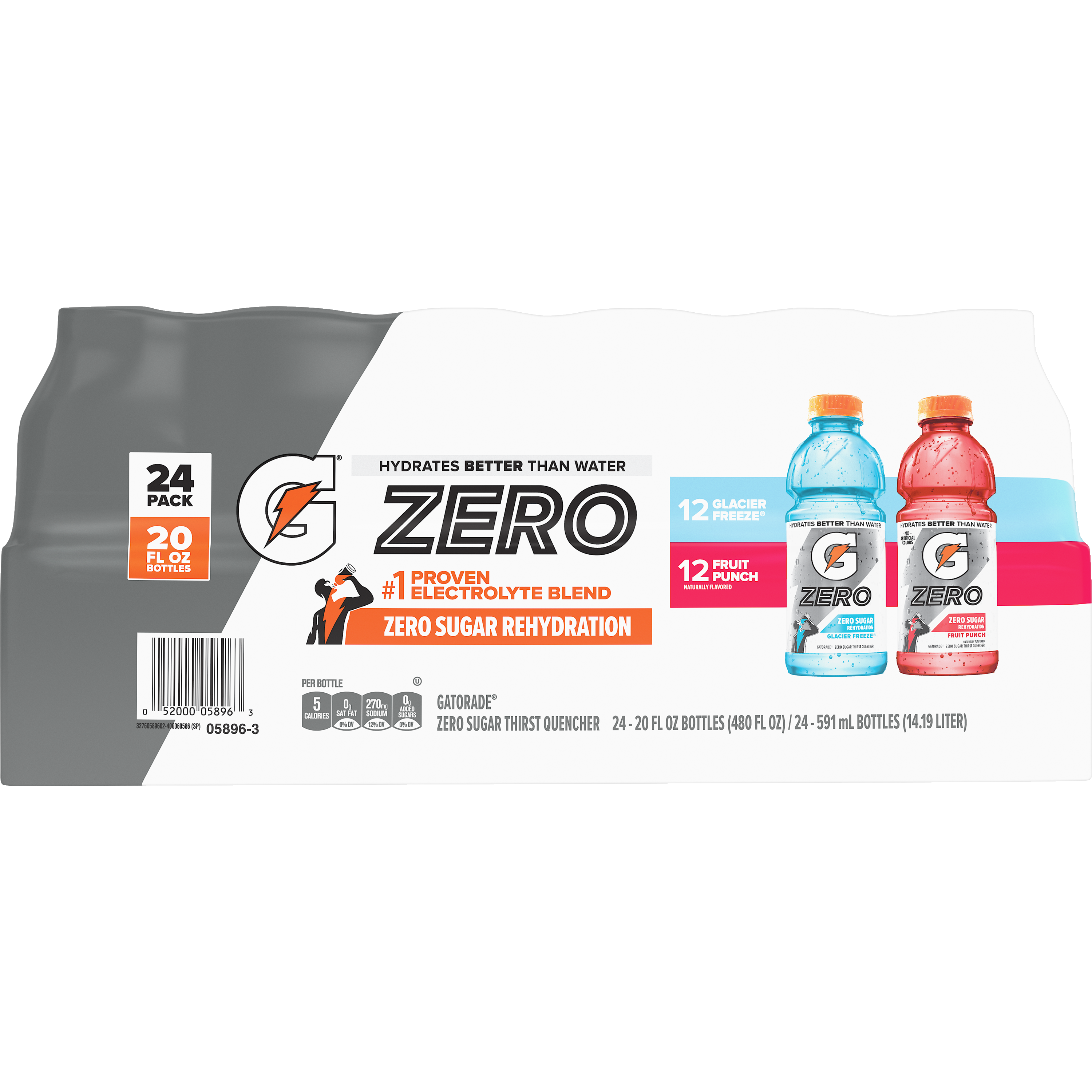 Gatorade, Zero, Zero Sugar Thirst Quencher Variety Pack
