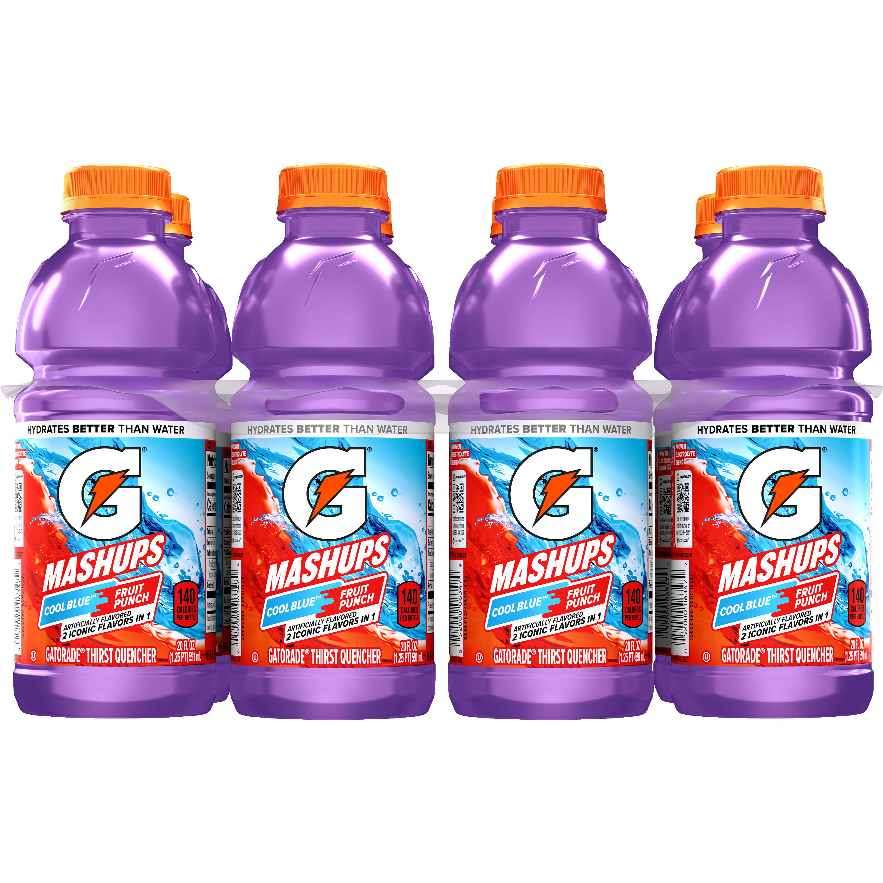 Gatorade, Mashups, Cool Blue Fruit Punch Artificially Flavored, Thirst Quencher