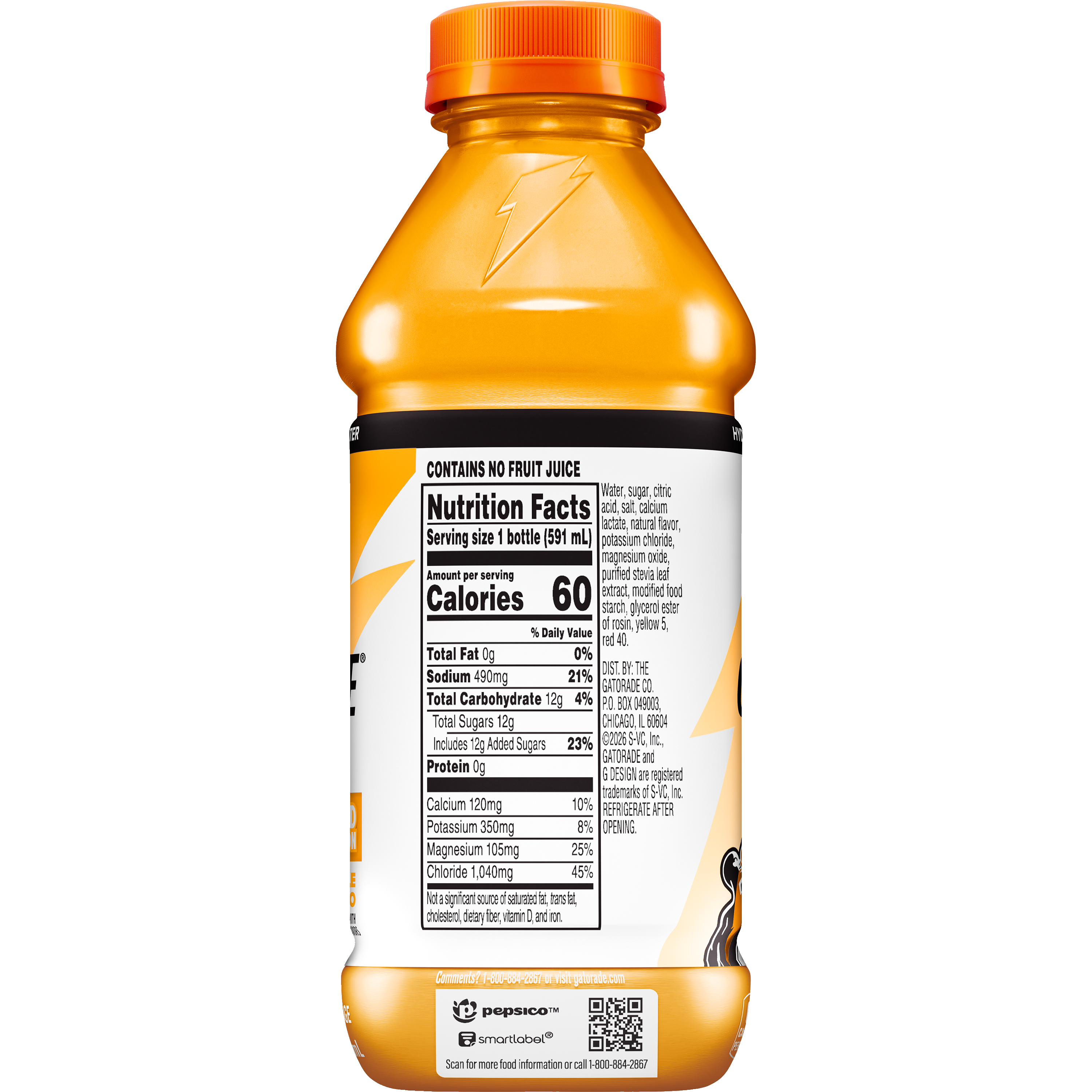 Gatorade, Gatorlyte, Rapid Rehydration, Pineapple Mango Flavored, Electrolyte Beverage thumbnail