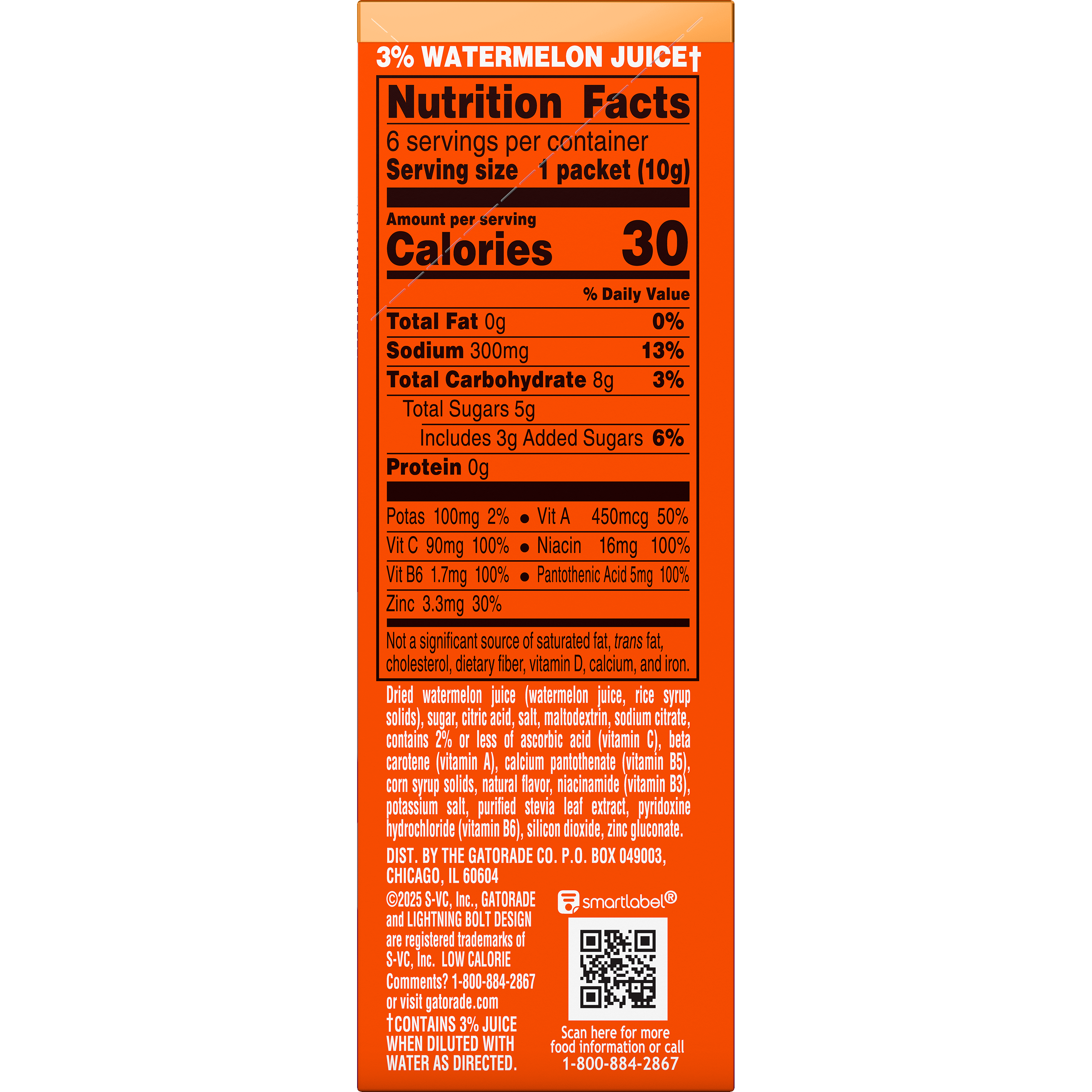 Gatorade, Hydration Booster, Black Cherry Flavored, Electrolyte Drink Mix thumbnail