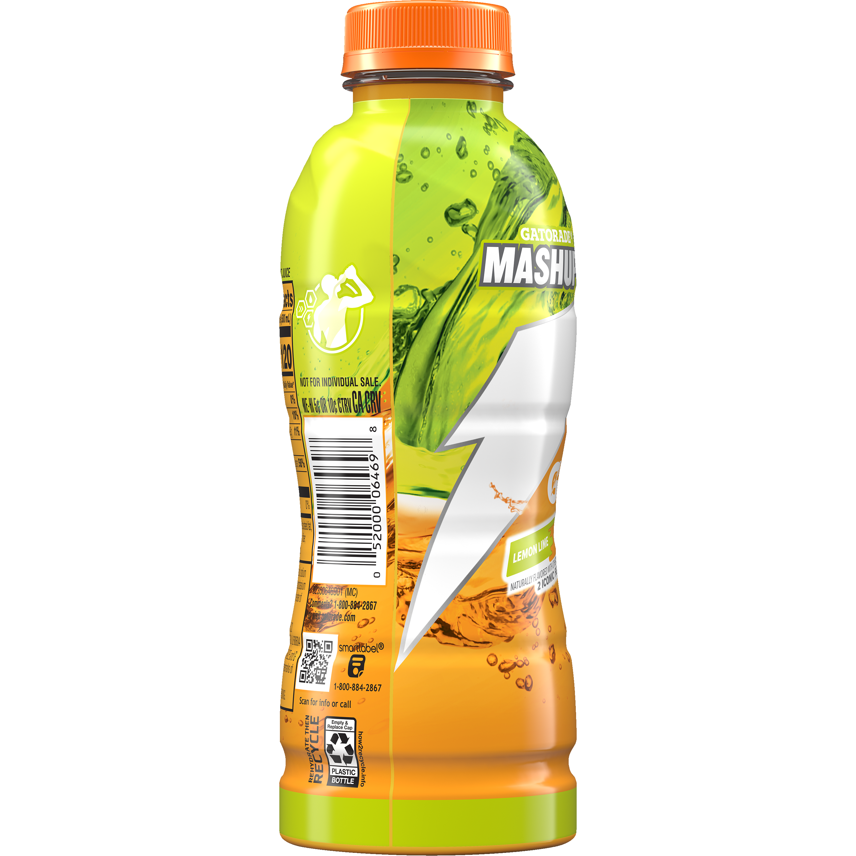 Gatorade, Mashups, Lemon Lime Orange Flavored, Thirst Quencher thumbnail
