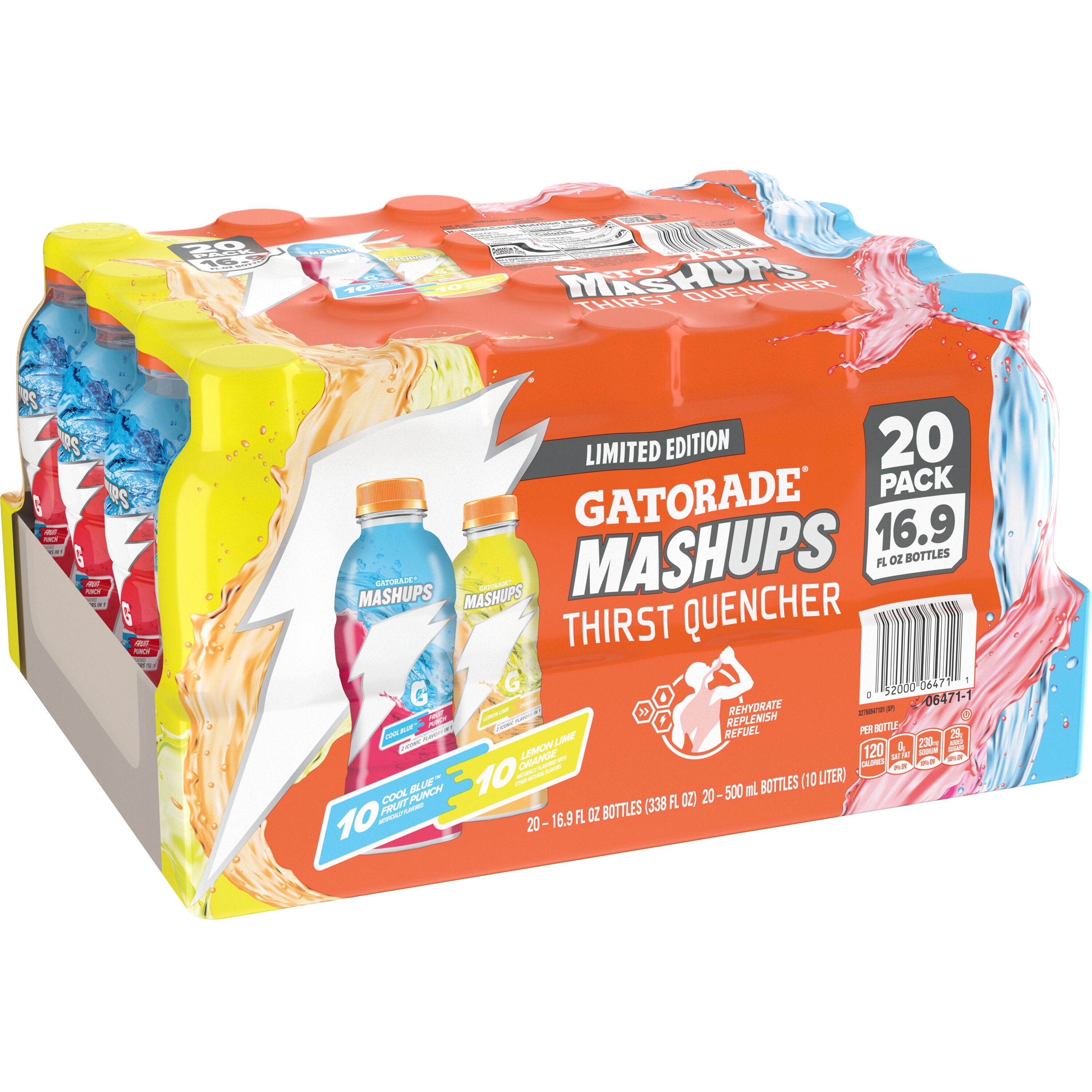 Gatorade, Mashups, Thirst Quencher Variety Pack thumbnail