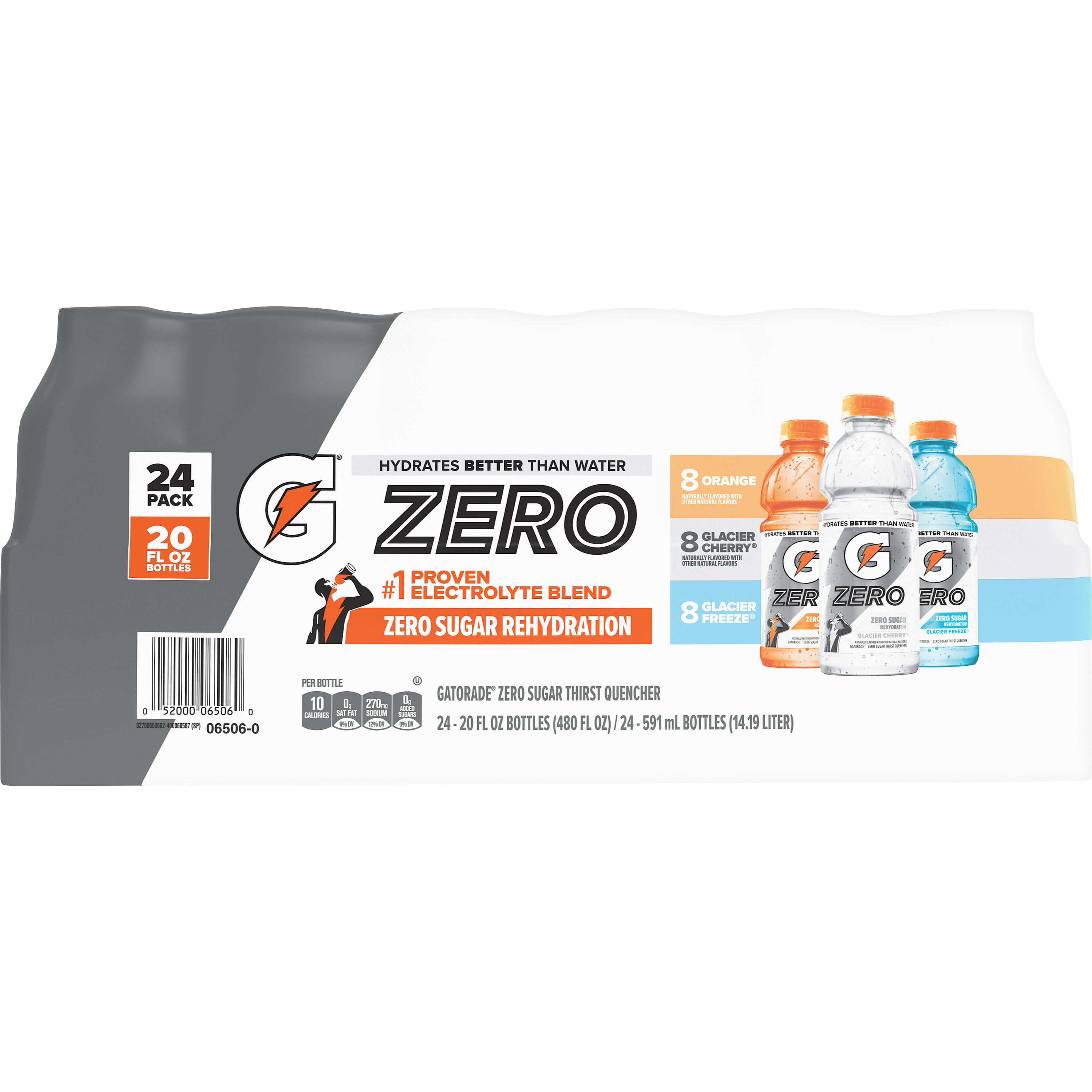 Gatorade, Zero, Zero Sugar Thirst Quencher Variety Pack
