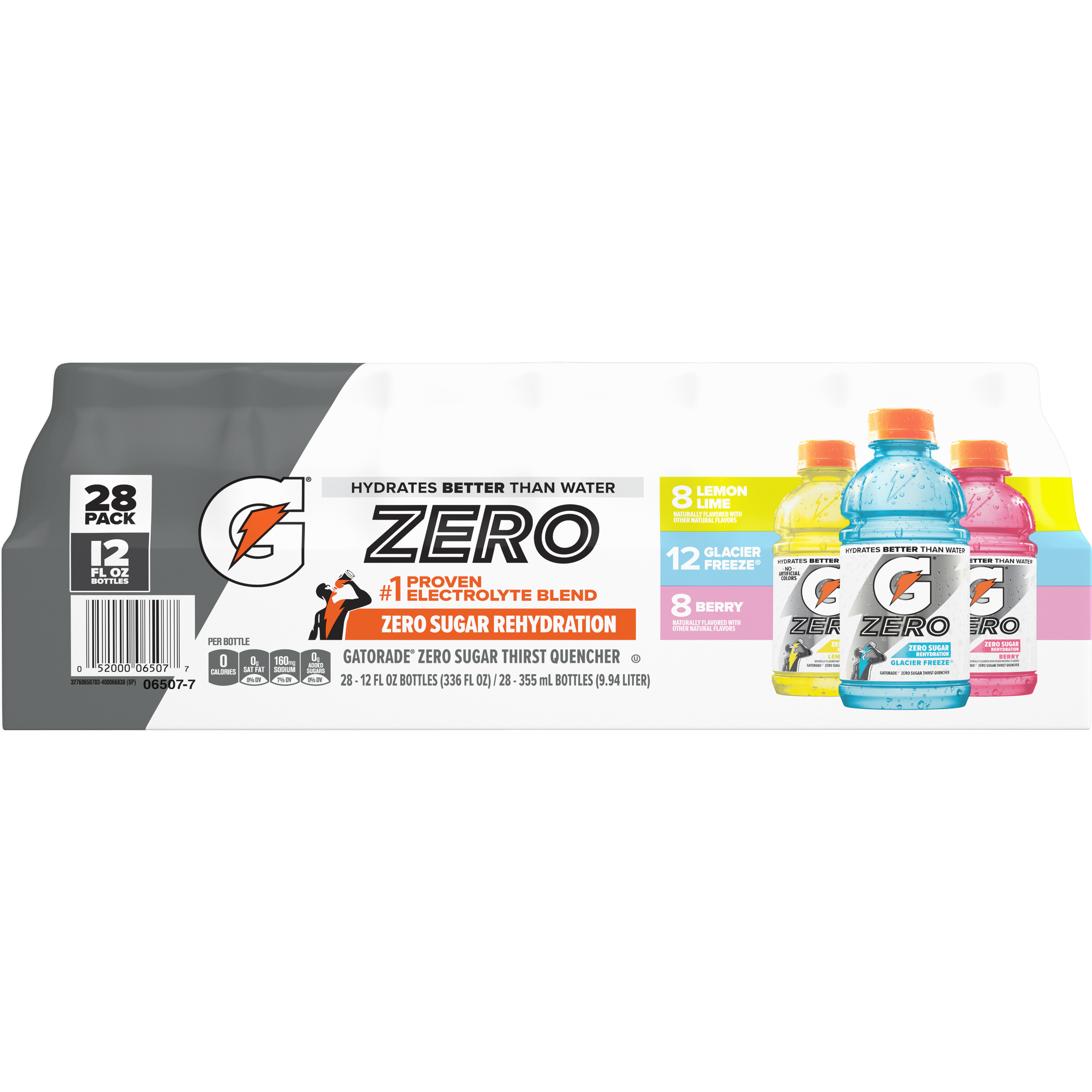 Gatorade, Zero, Zero Sugar Thirst Quencher Variety Pack