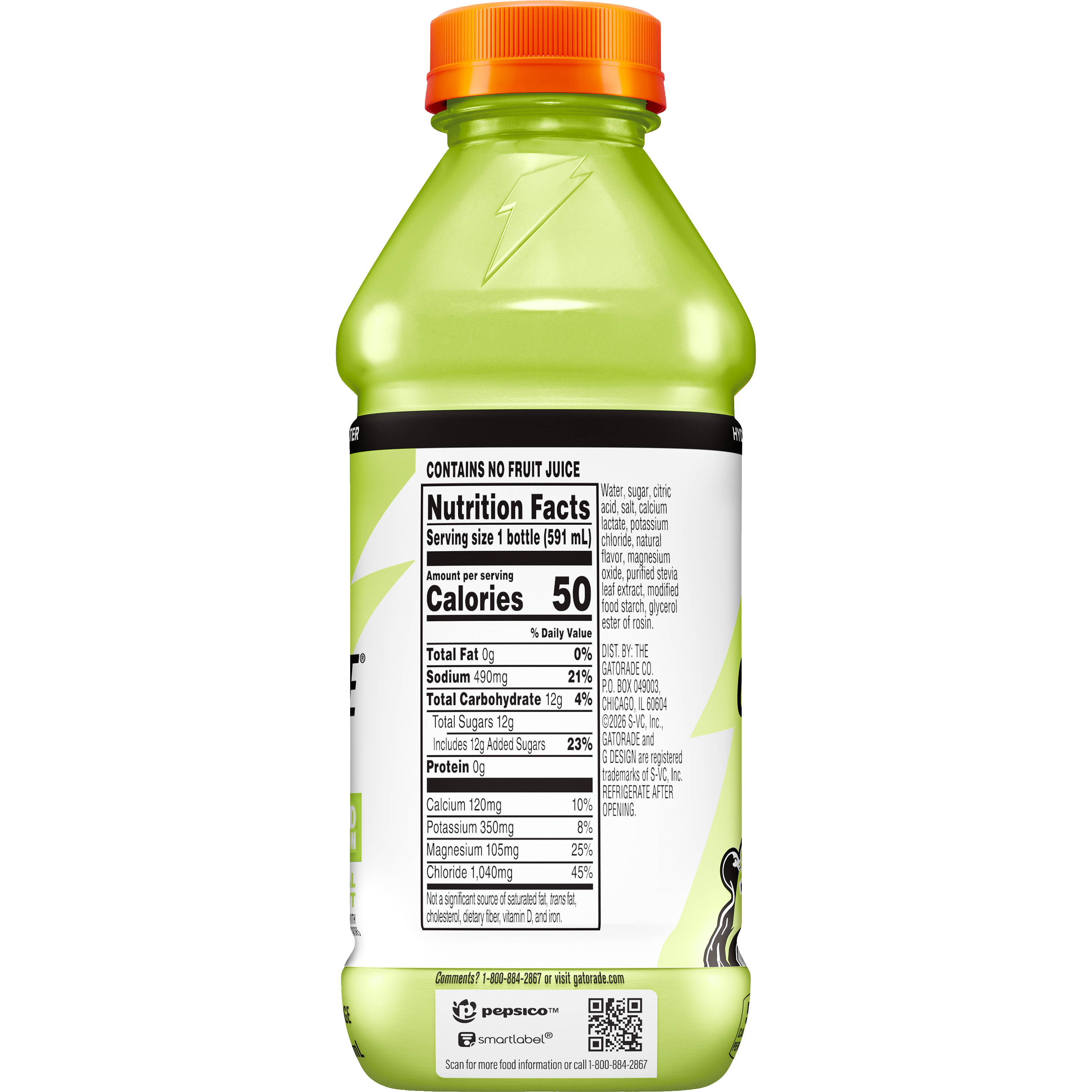 Gatorade, Gatorlyte, Rapid Rehydration, Tropical Coconut Flavored, Electrolyte Beverage thumbnail