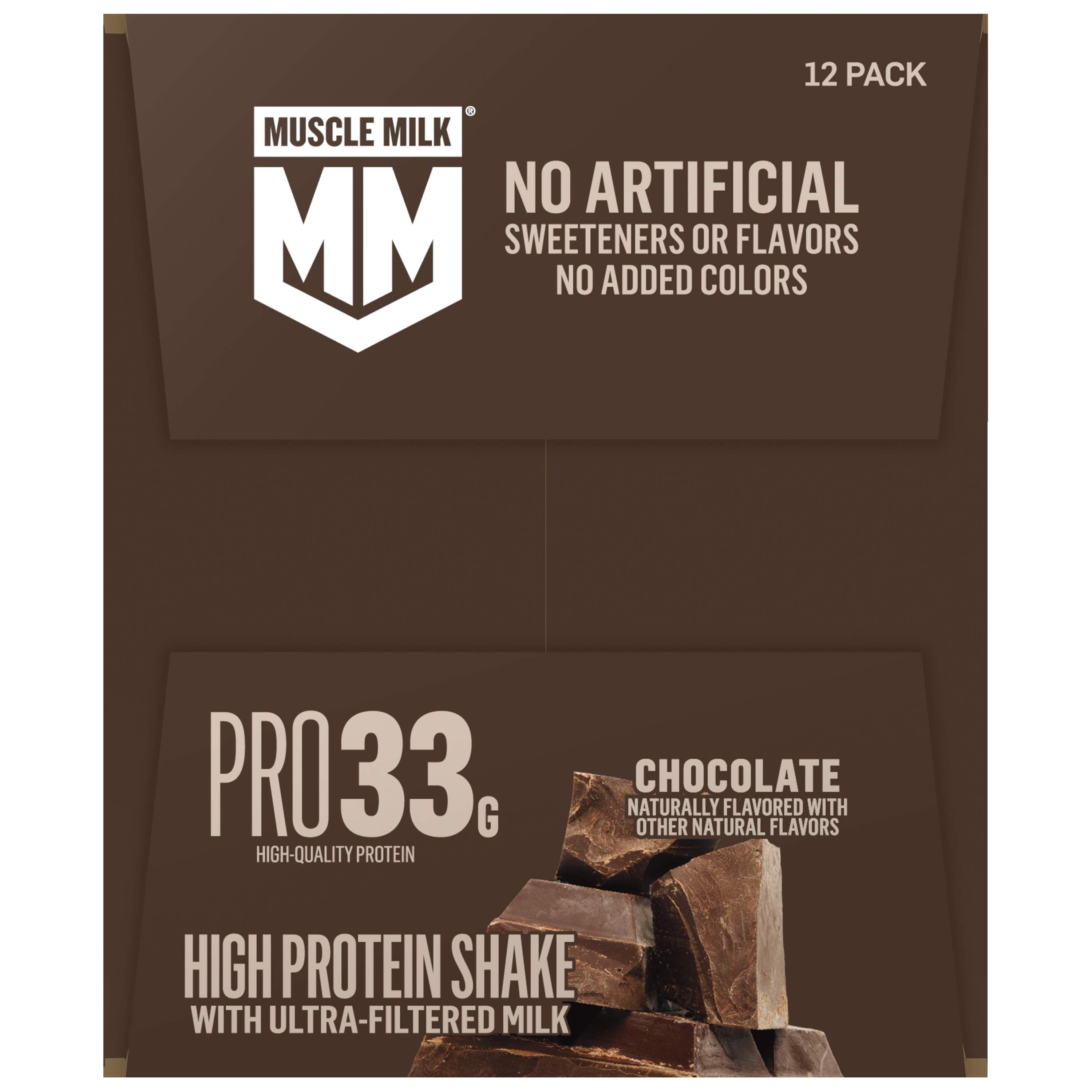 Muscle Milk, Pro33, Chocolate Flavored, High Protein Shake thumbnail
