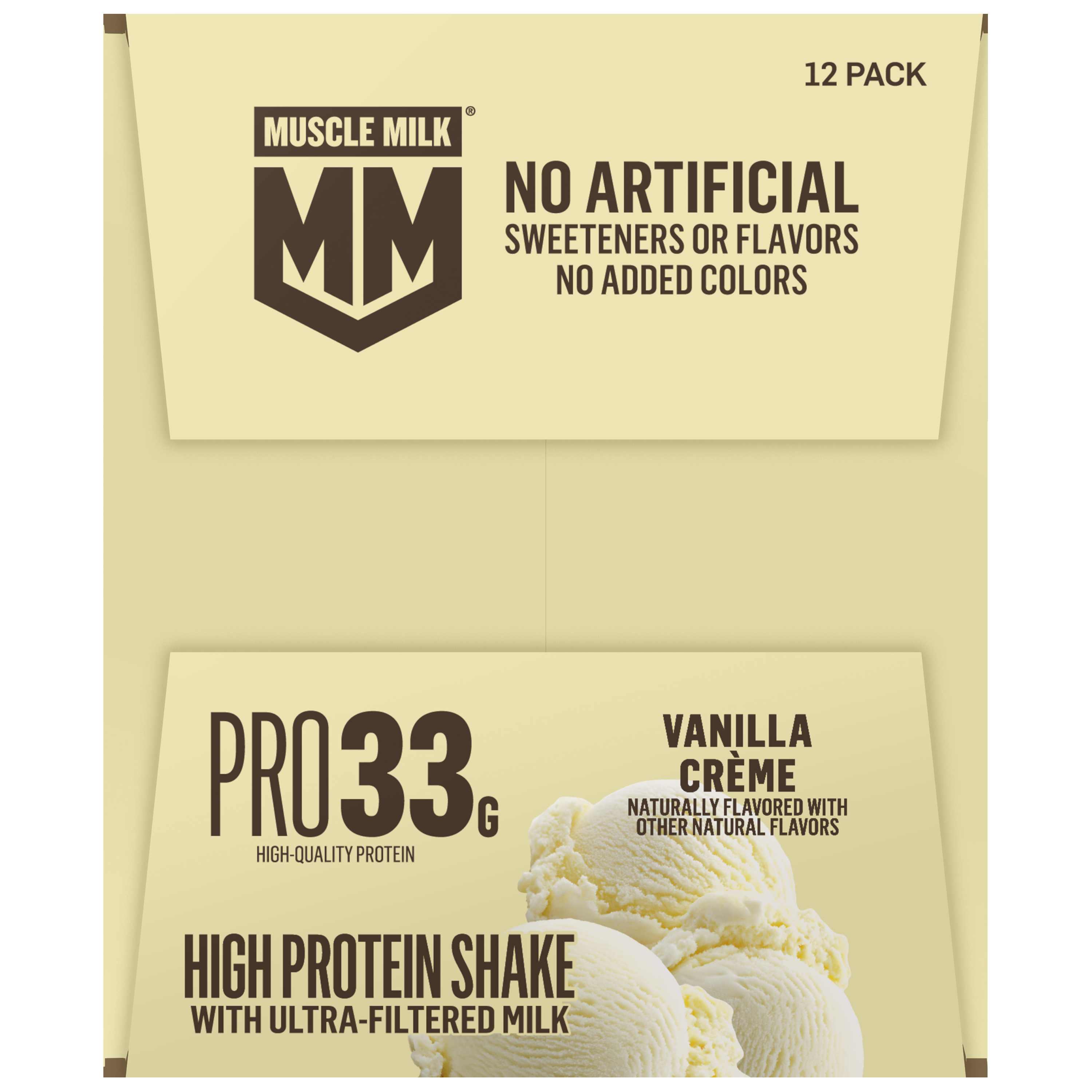 Muscle Milk, Pro33, Vanilla Creme Flavored, High Protein Shake thumbnail