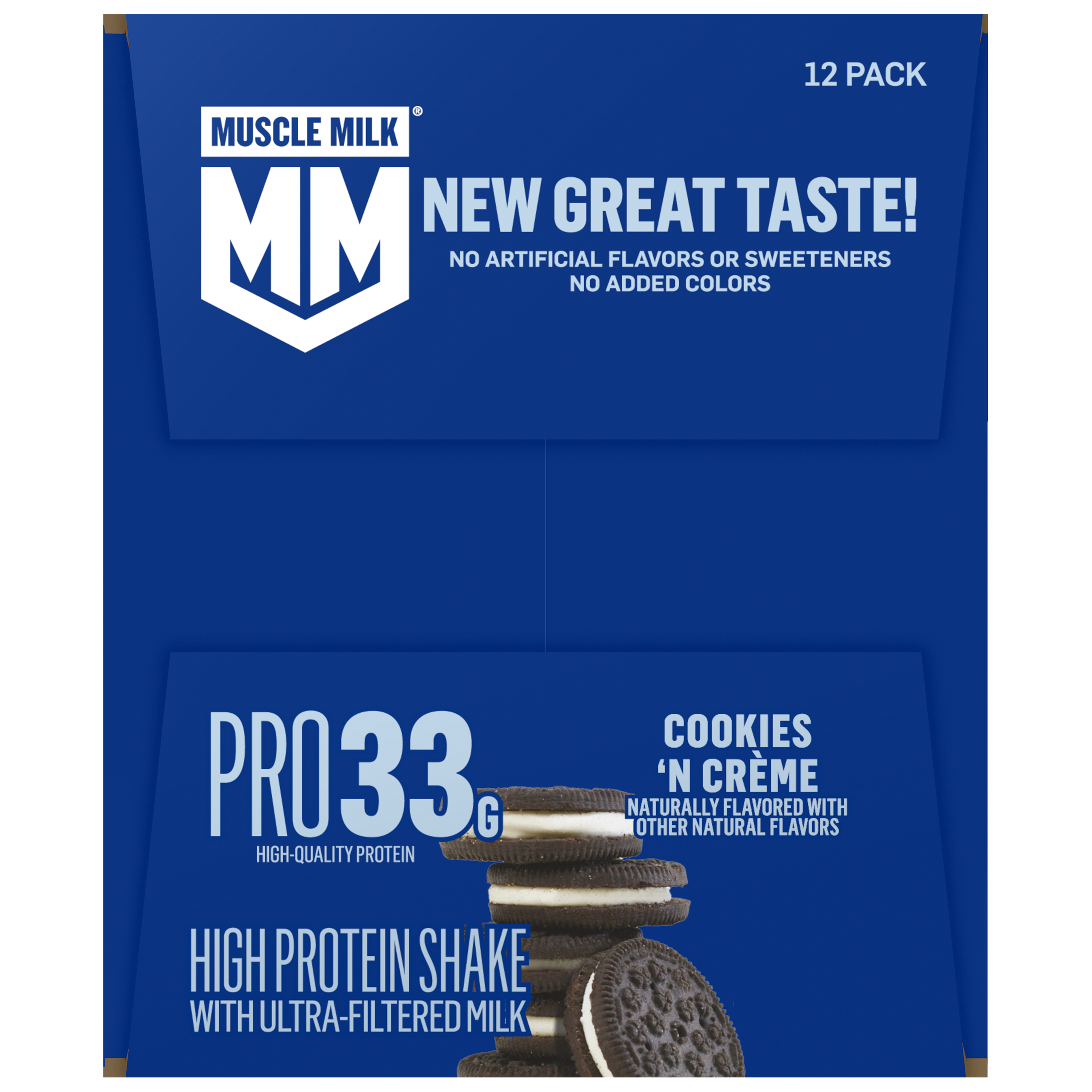 Muscle Milk, Cookies 'N Creme Flavored, High Protein Shake thumbnail