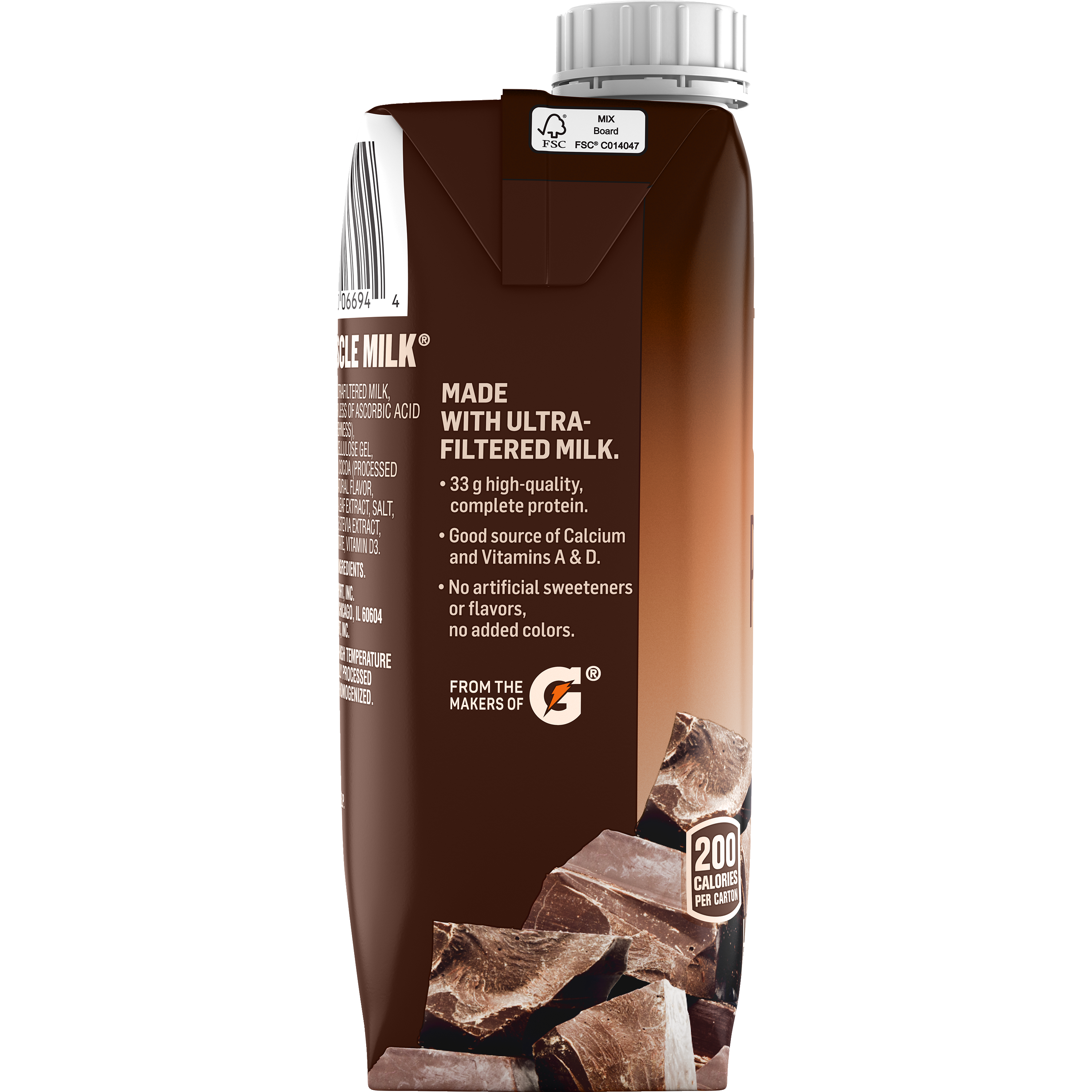 Muscle Milk, Pro33, Chocolate Flavored, High Protein Shake thumbnail