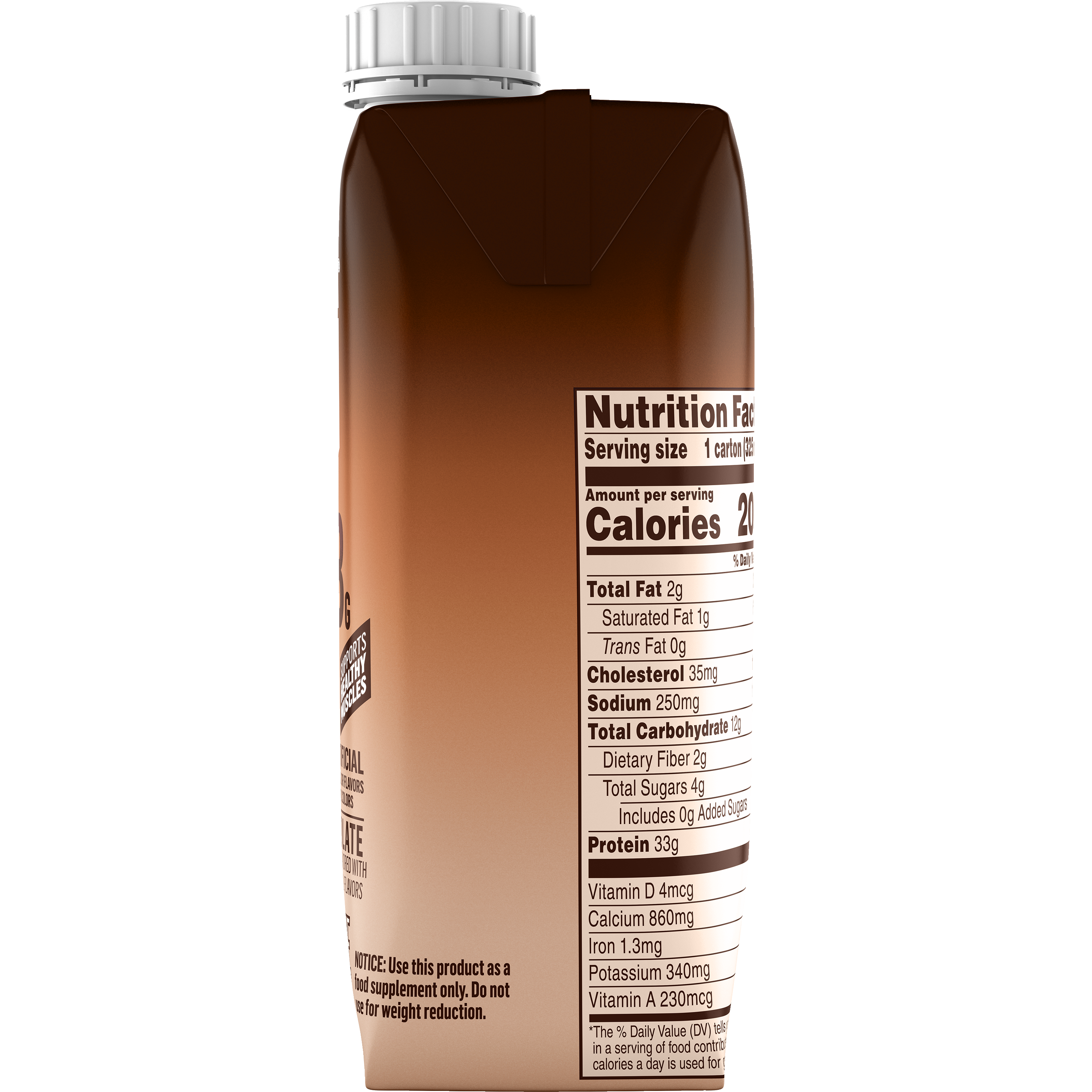 Muscle Milk, Pro33, Chocolate Flavored, High Protein Shake thumbnail