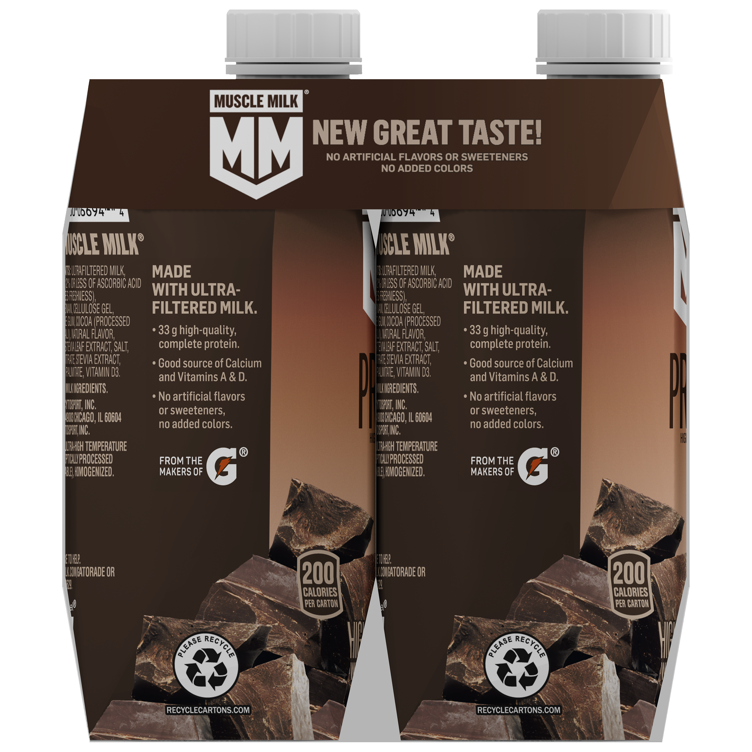 Muscle Milk, Chocolate Flavored, High Protein Shake thumbnail