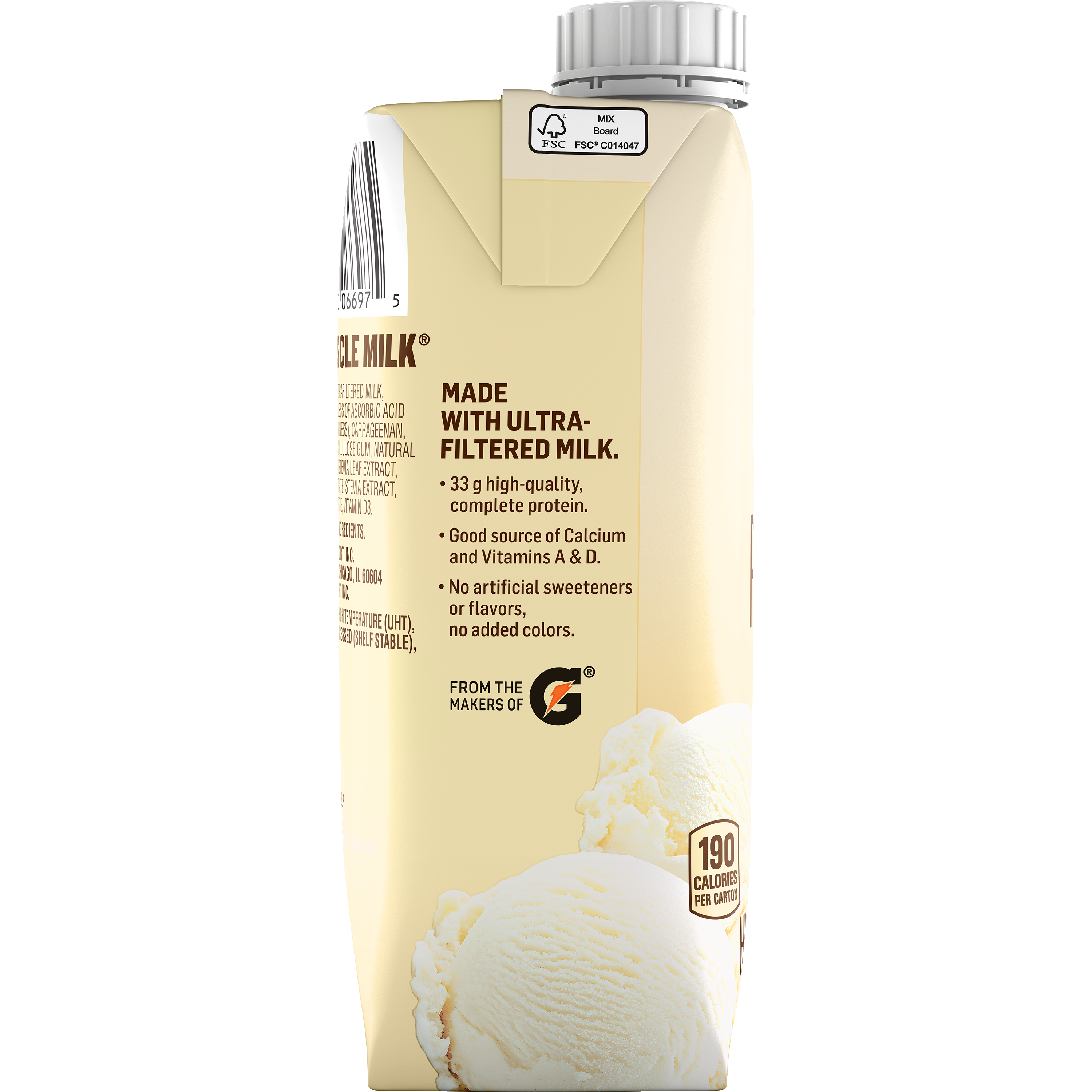 Muscle Milk, Pro33, Vanilla Creme Flavored, High Protein Shake thumbnail
