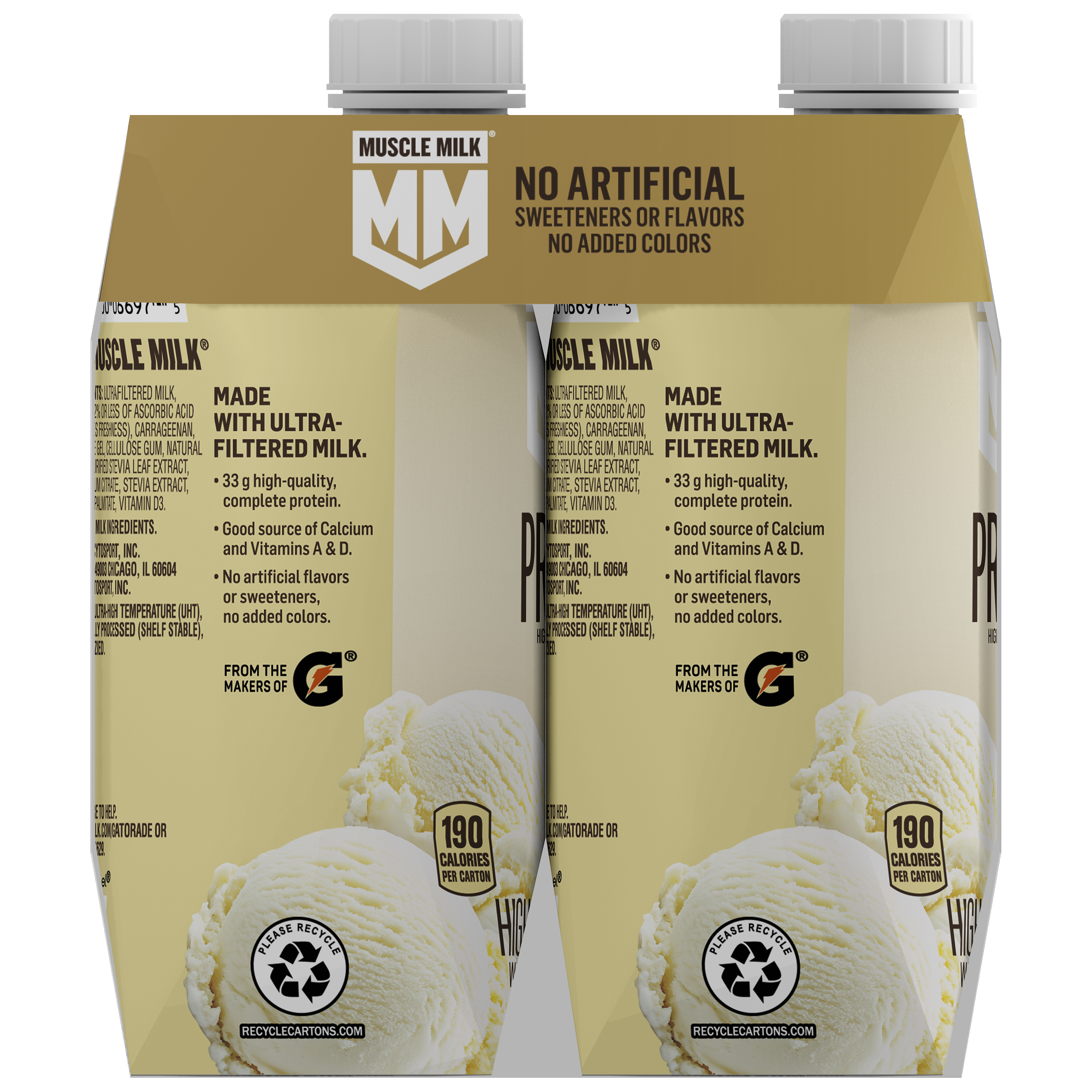 Muscle Milk, Pro33, Vanilla Creme Flavored, High Protein Shake thumbnail