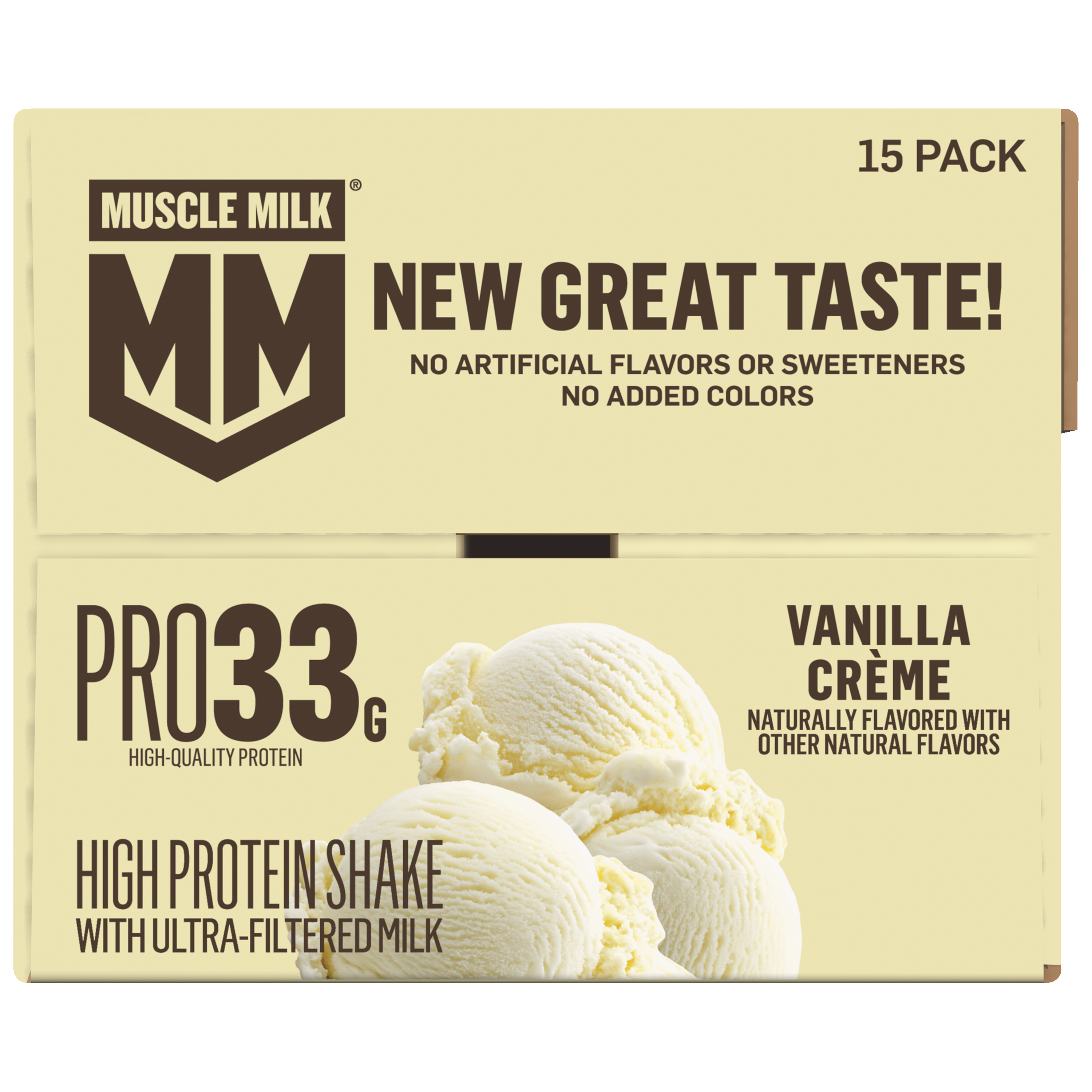 Muscle Milk, Pro33, Vanilla Creme Flavored, High Protein Shake thumbnail