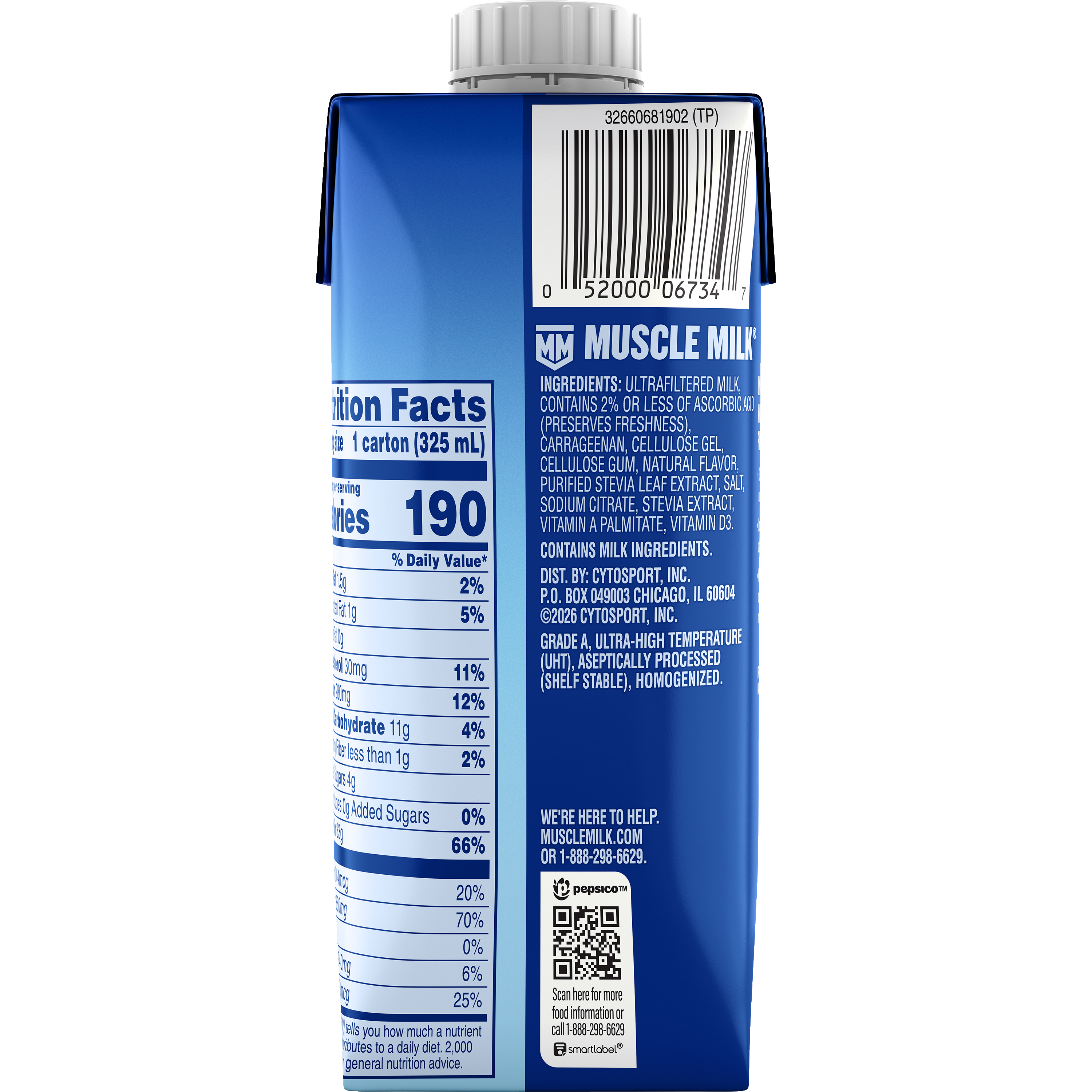Muscle Milk, Pro33, Cookies 'N Creme Flavored, High Protein Shake thumbnail