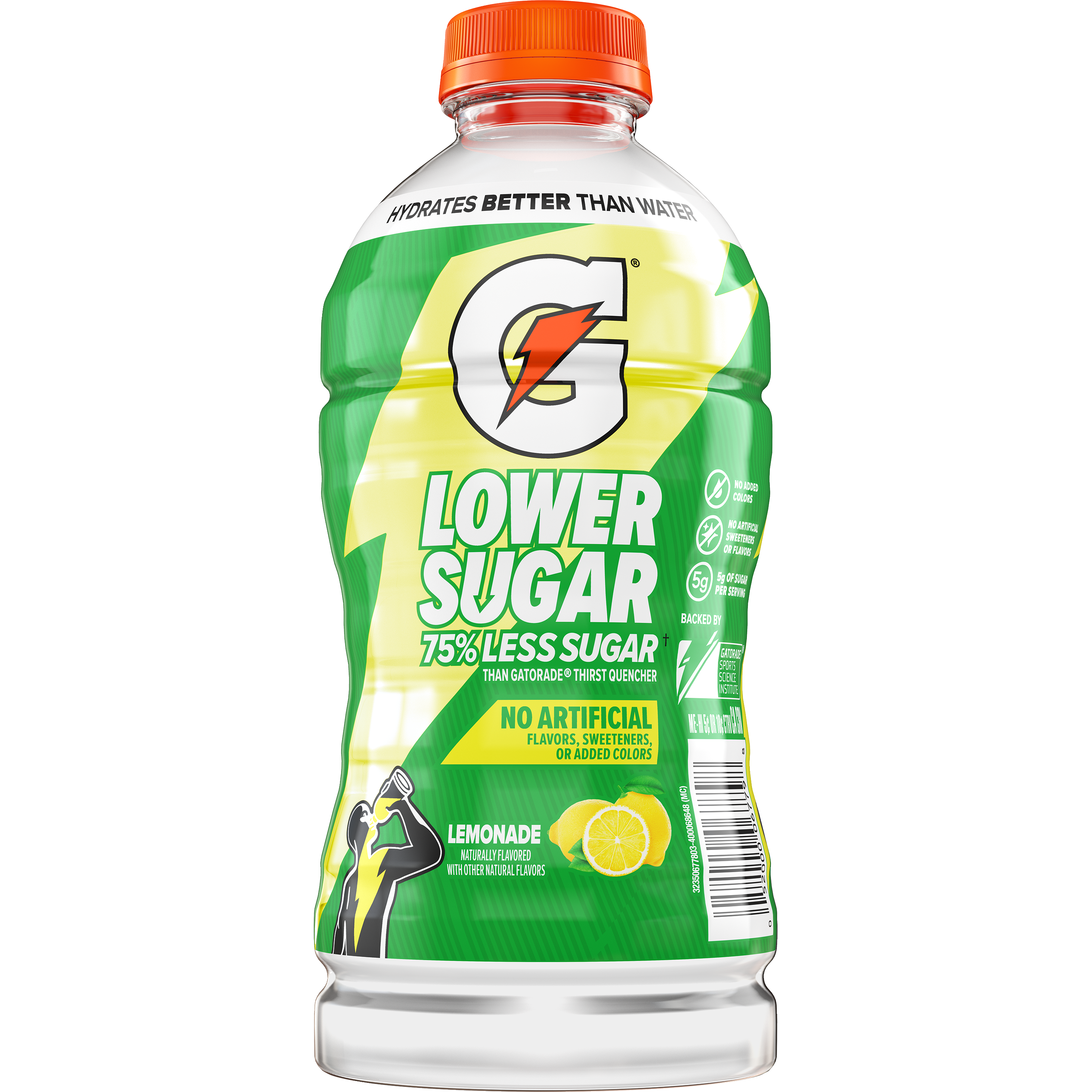 Gatorade, Lower Sugar, Lemonade Flavored, Electrolyte Beverage thumbnail