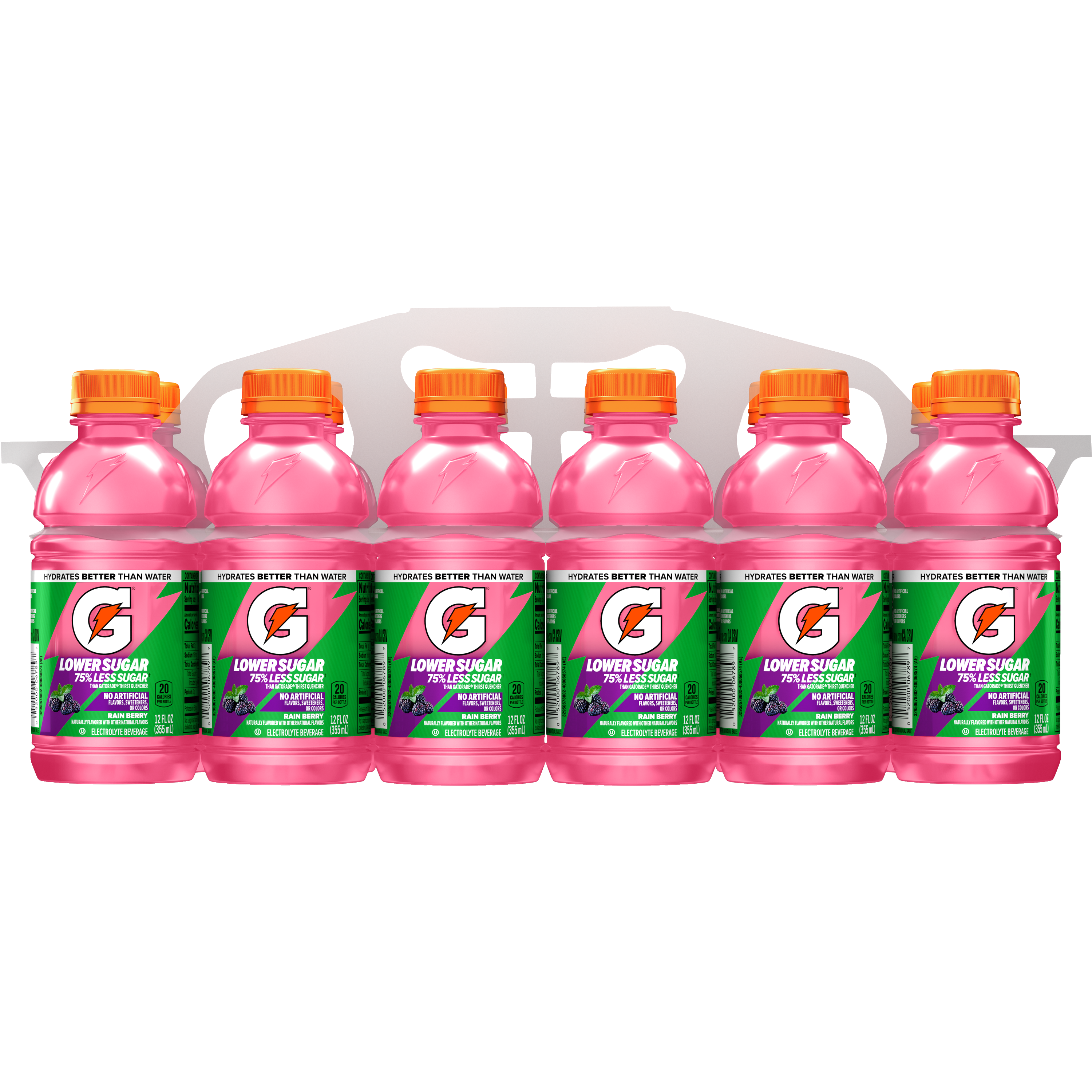 Gatorade, Lower Sugar, Rain Berry Flavored, Electrolyte Beverage