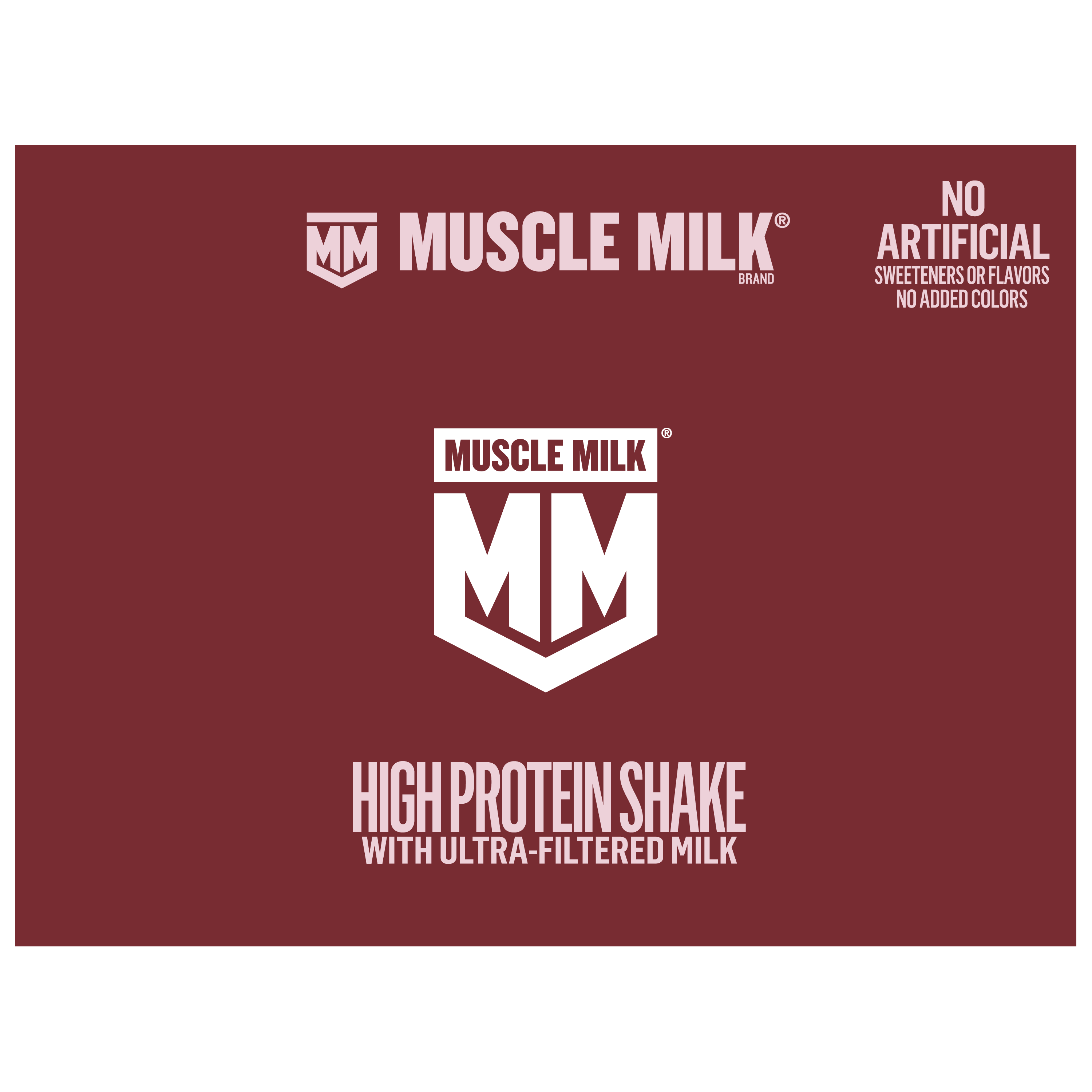 Muscle Milk, Pro42, Strawberries 'N Creme Flavored, High Protein Shake thumbnail