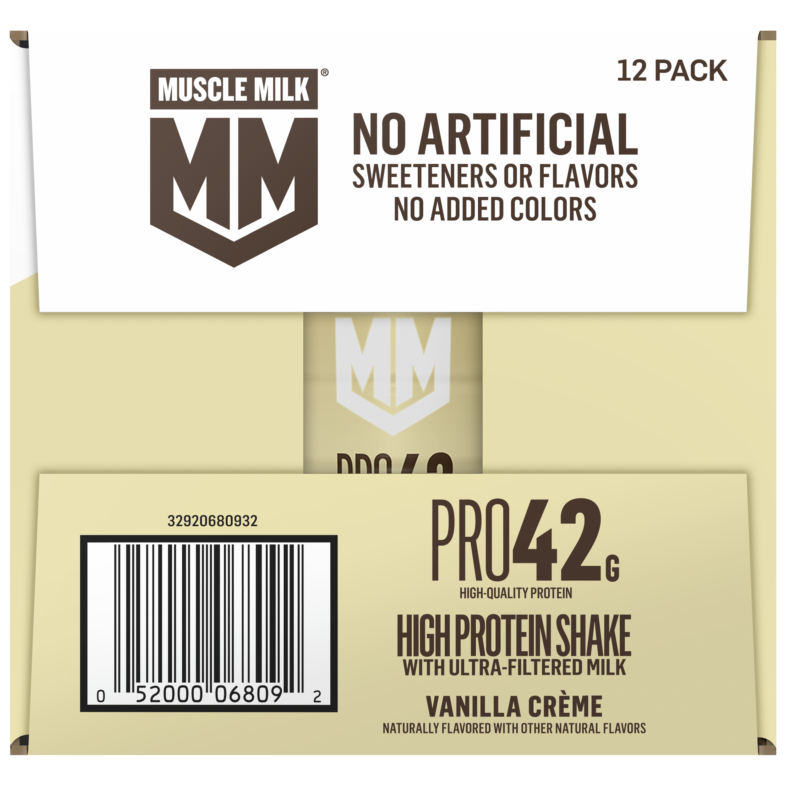 Muscle Milk, Pro42, Vanilla Creme Flavored, High Protein Shake thumbnail