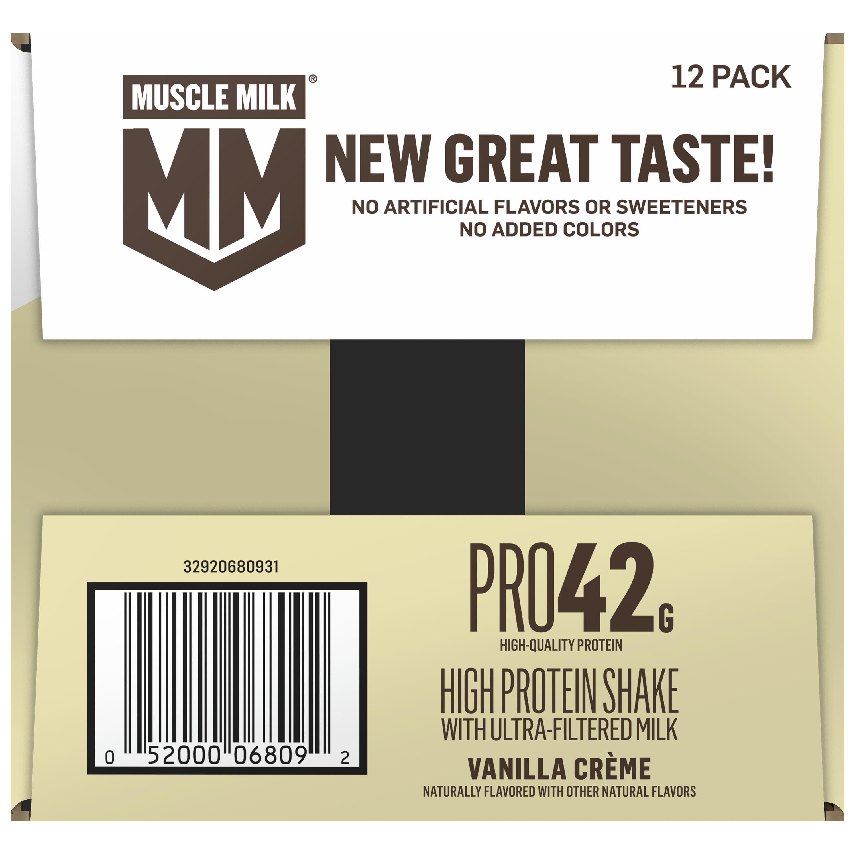 Muscle Milk, Pro42, Vanilla Creme Flavored, High Protein Shake thumbnail