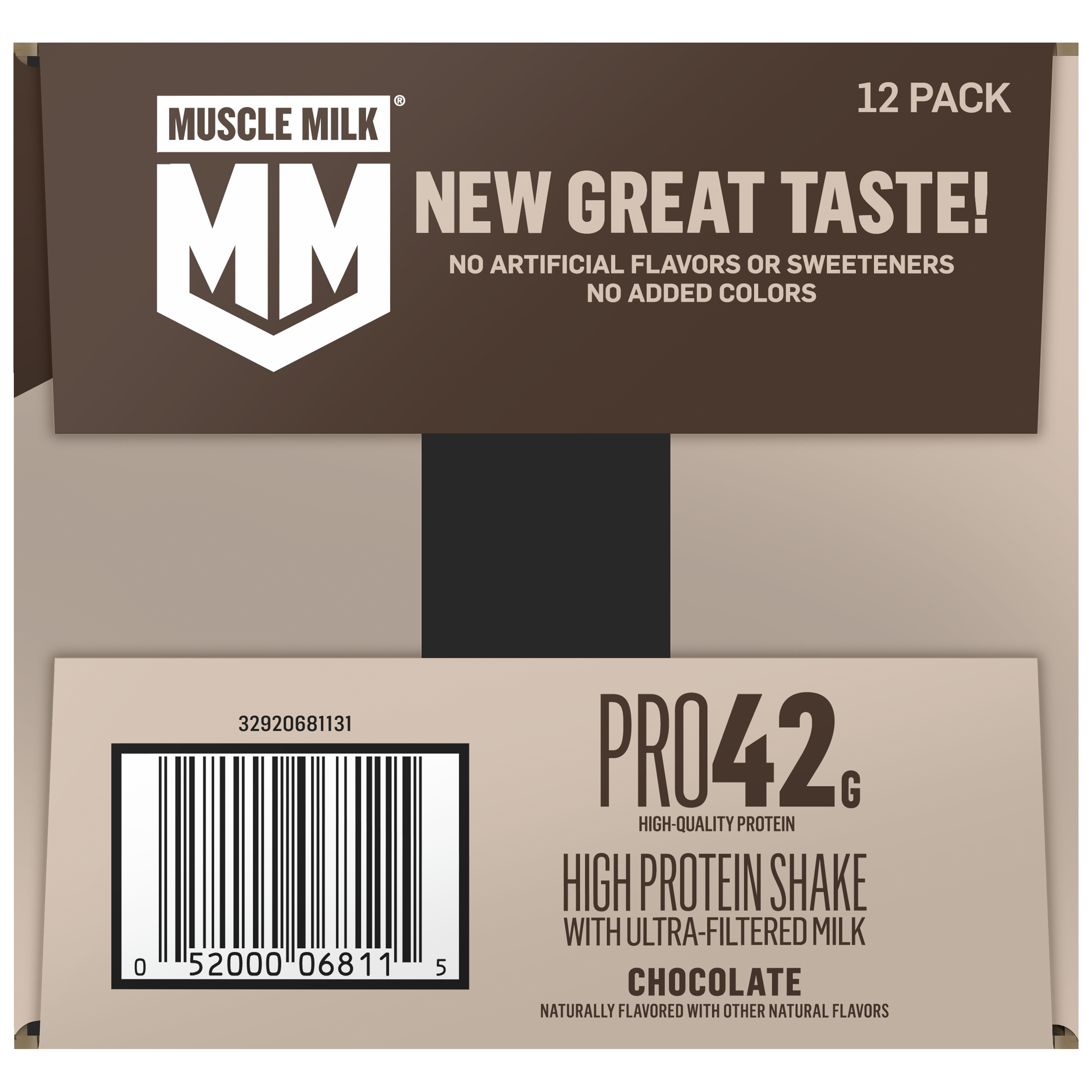 Muscle Milk, Pro42, Chocolate Flavored, High Protein Shake thumbnail