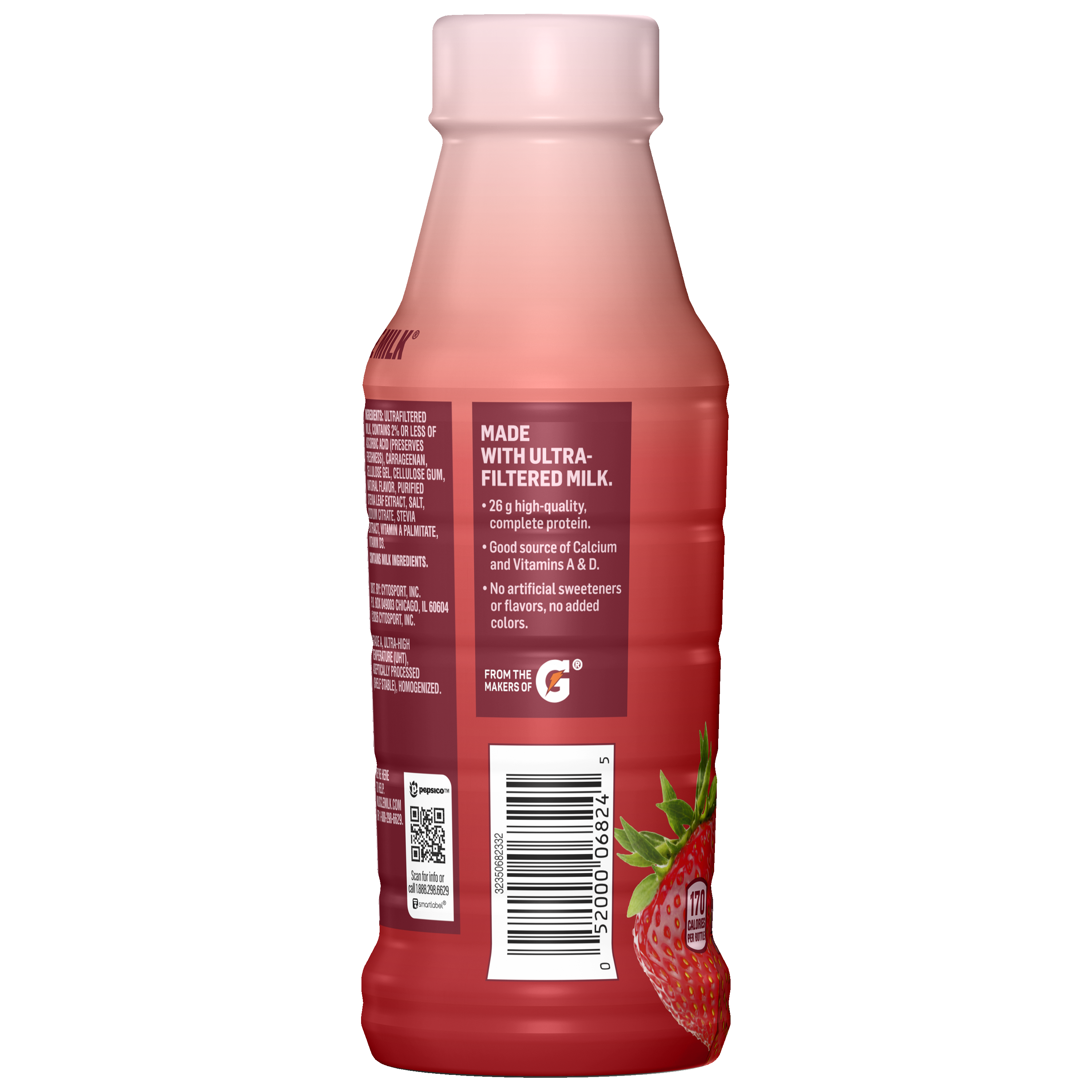 Muscle Milk, Strawberries 'N Creme Flavored, High Protein Shake thumbnail