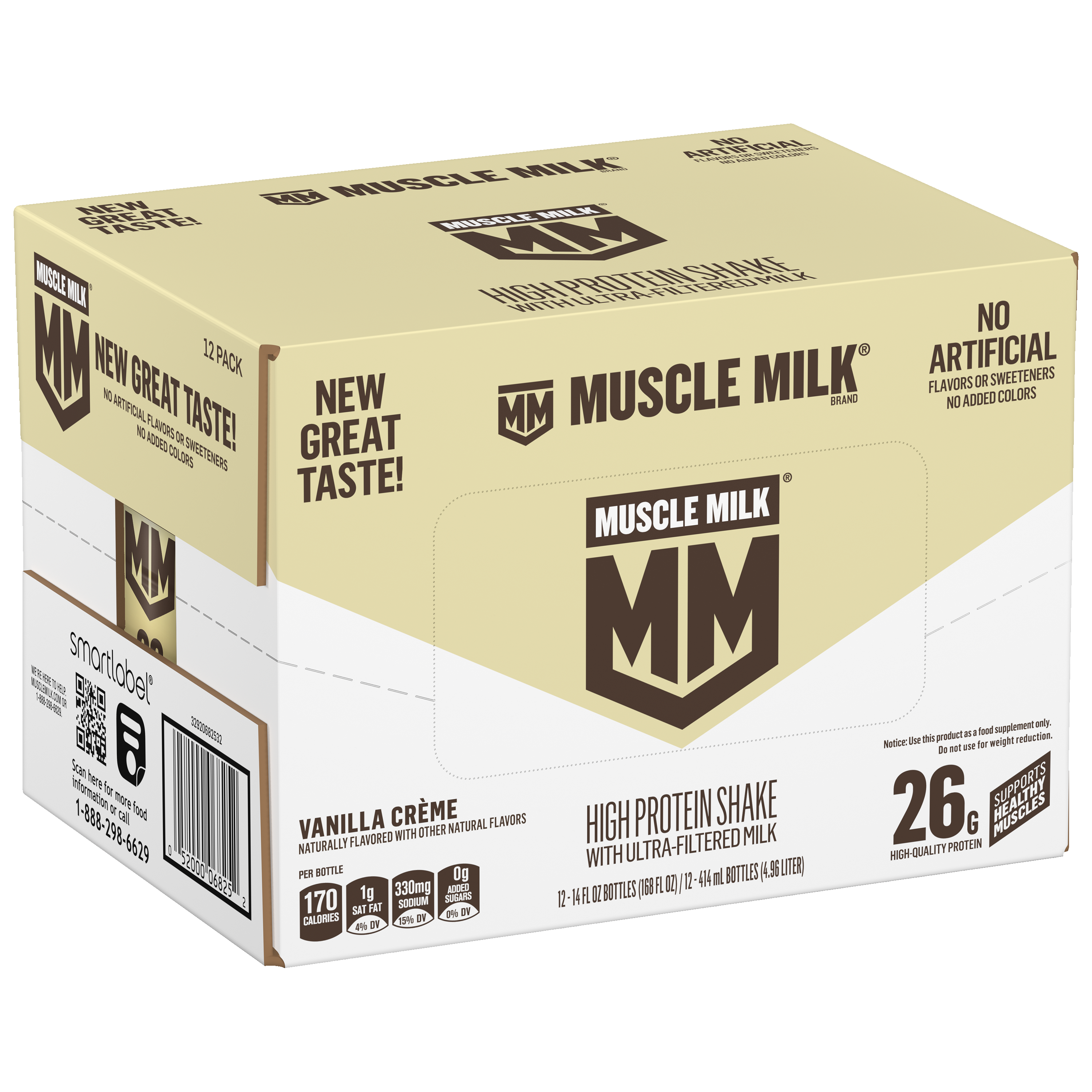 Muscle Milk, Vanilla Creme Flavored, High Protein Shake thumbnail