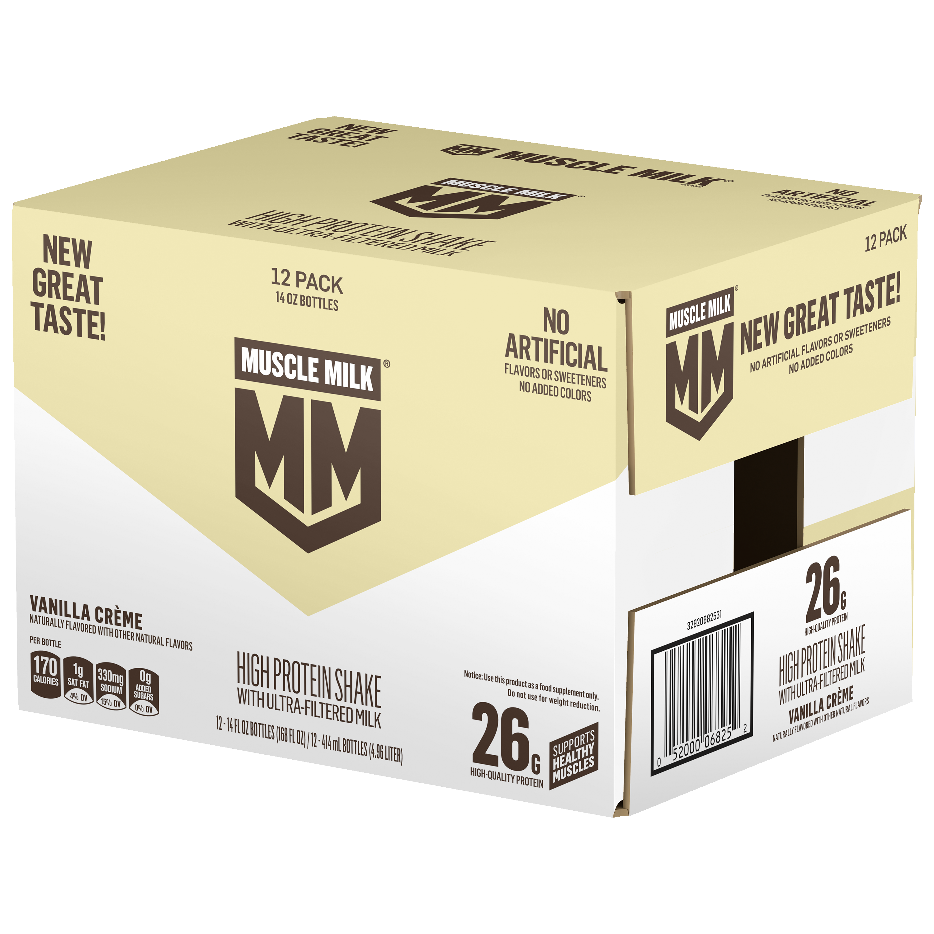 Muscle Milk, Vanilla Creme Flavored, High Protein Shake thumbnail