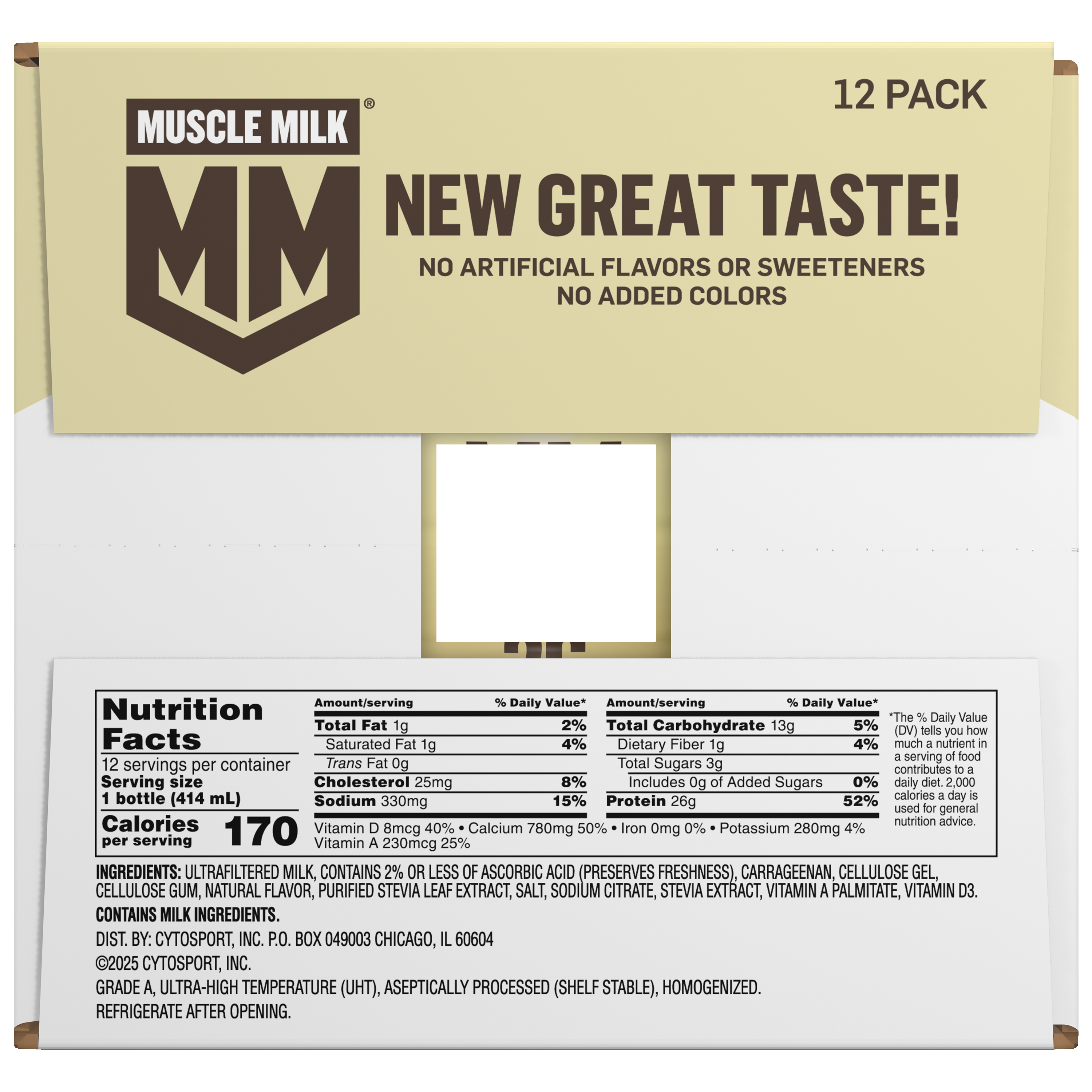 Muscle Milk, Vanilla Creme Flavored, High Protein Shake thumbnail