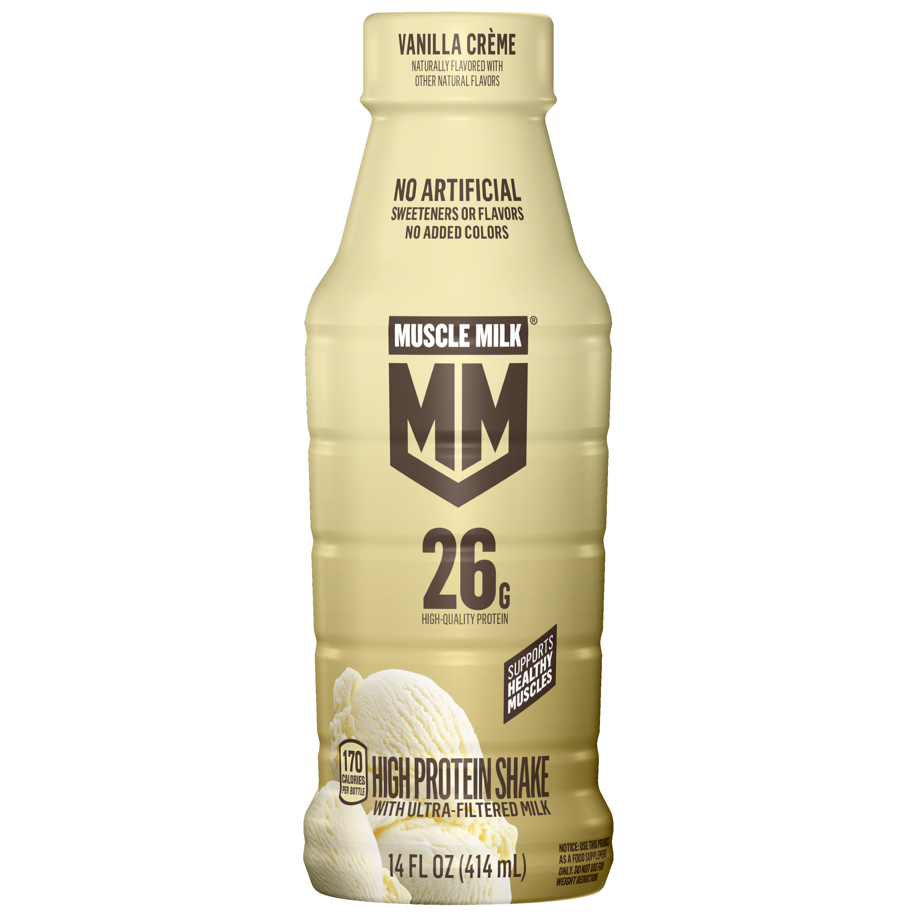 Muscle Milk, Vanilla Creme Flavored, High Protein Shake