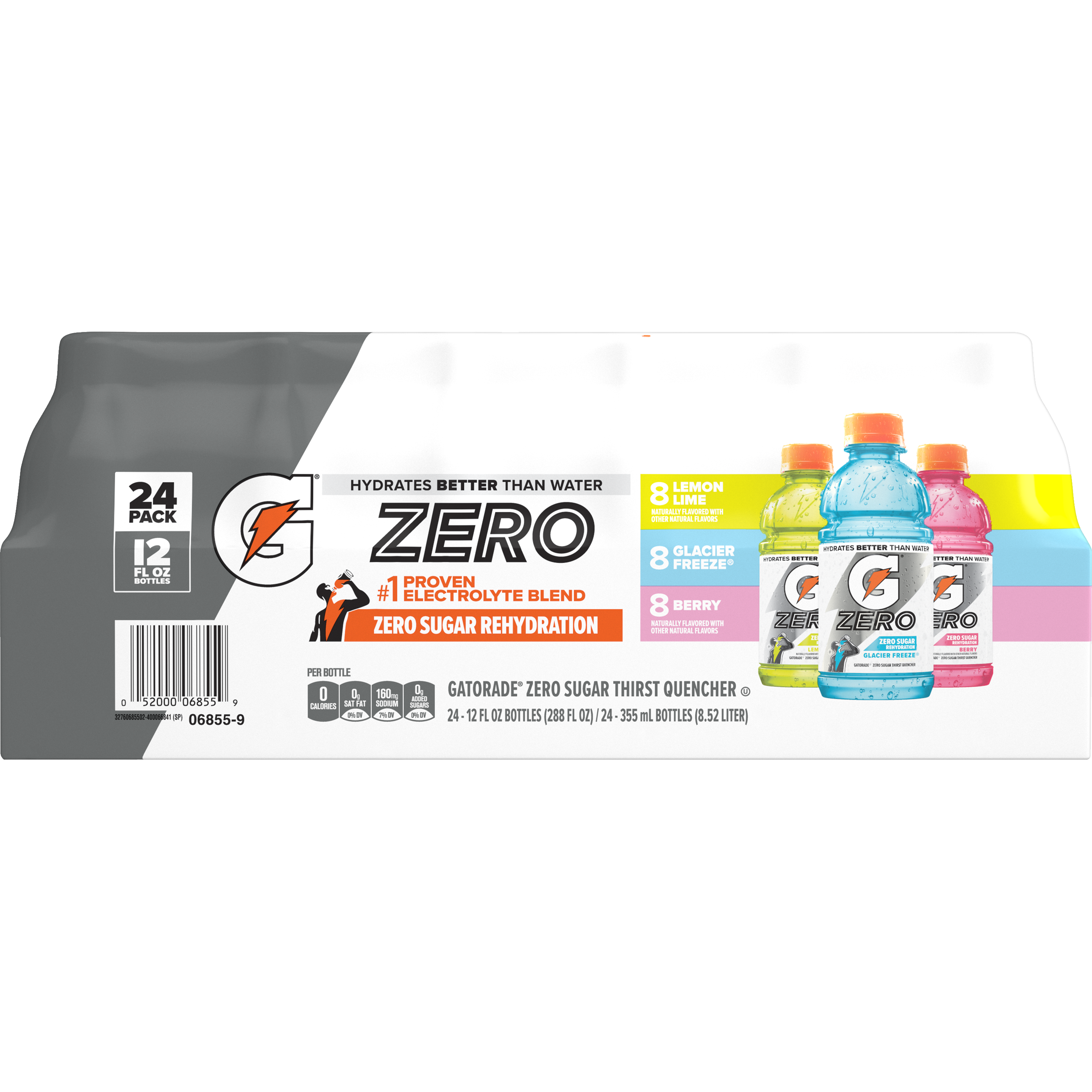 Gatorade, Zero, Zero Sugar Thirst Quencher Variety Pack