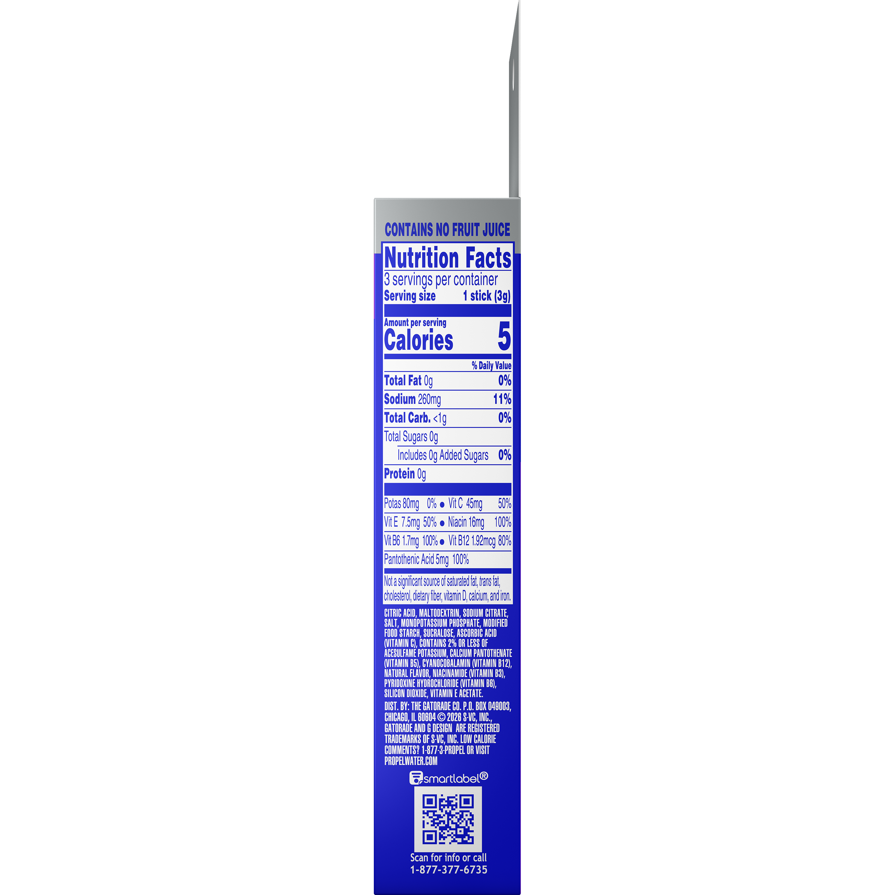 Propel, Grape Flavored, Electrolyte Water Beverage Mix thumbnail