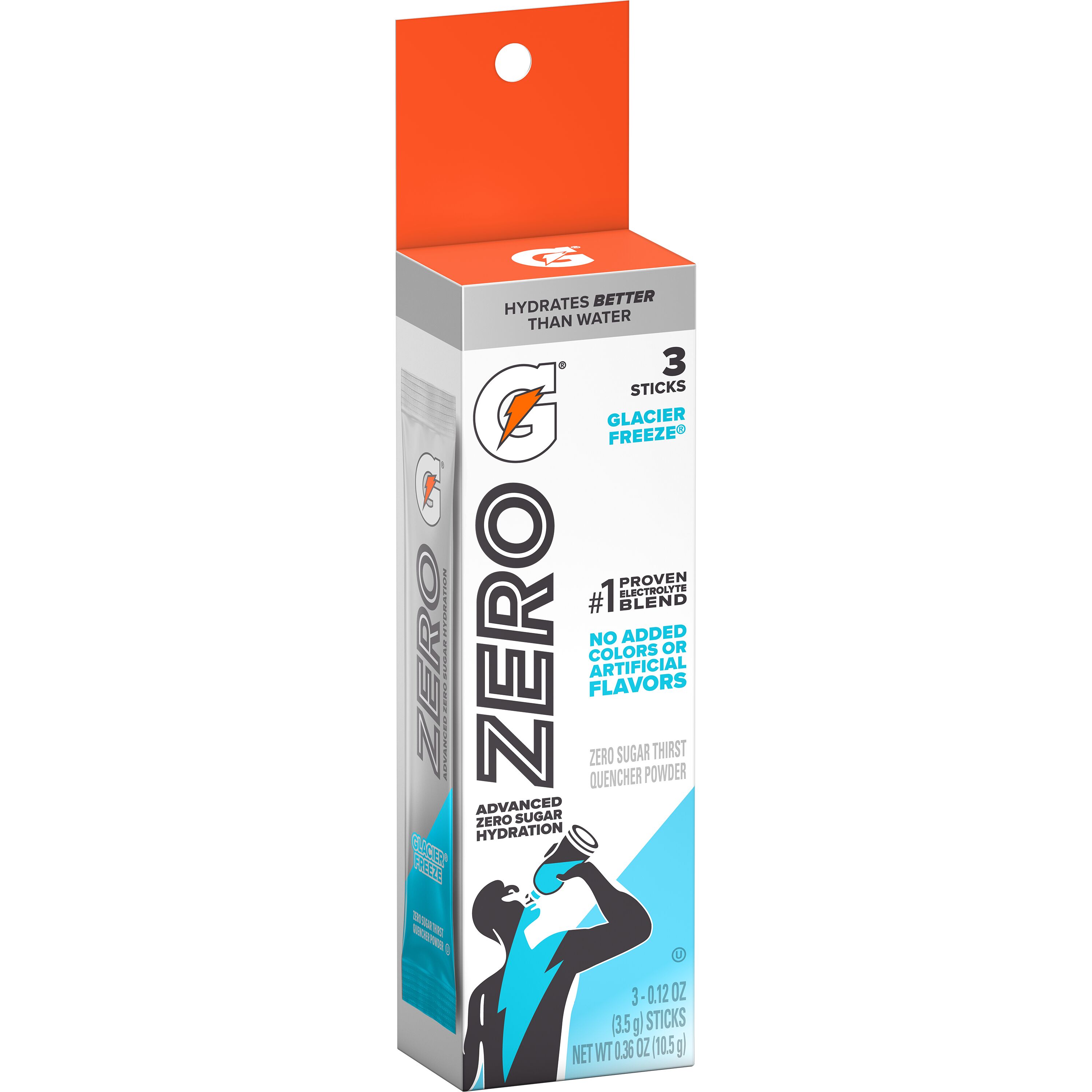 Gatorade, Zero, Glacier Freeze, Zero Sugar Thirst Quencher Powder thumbnail