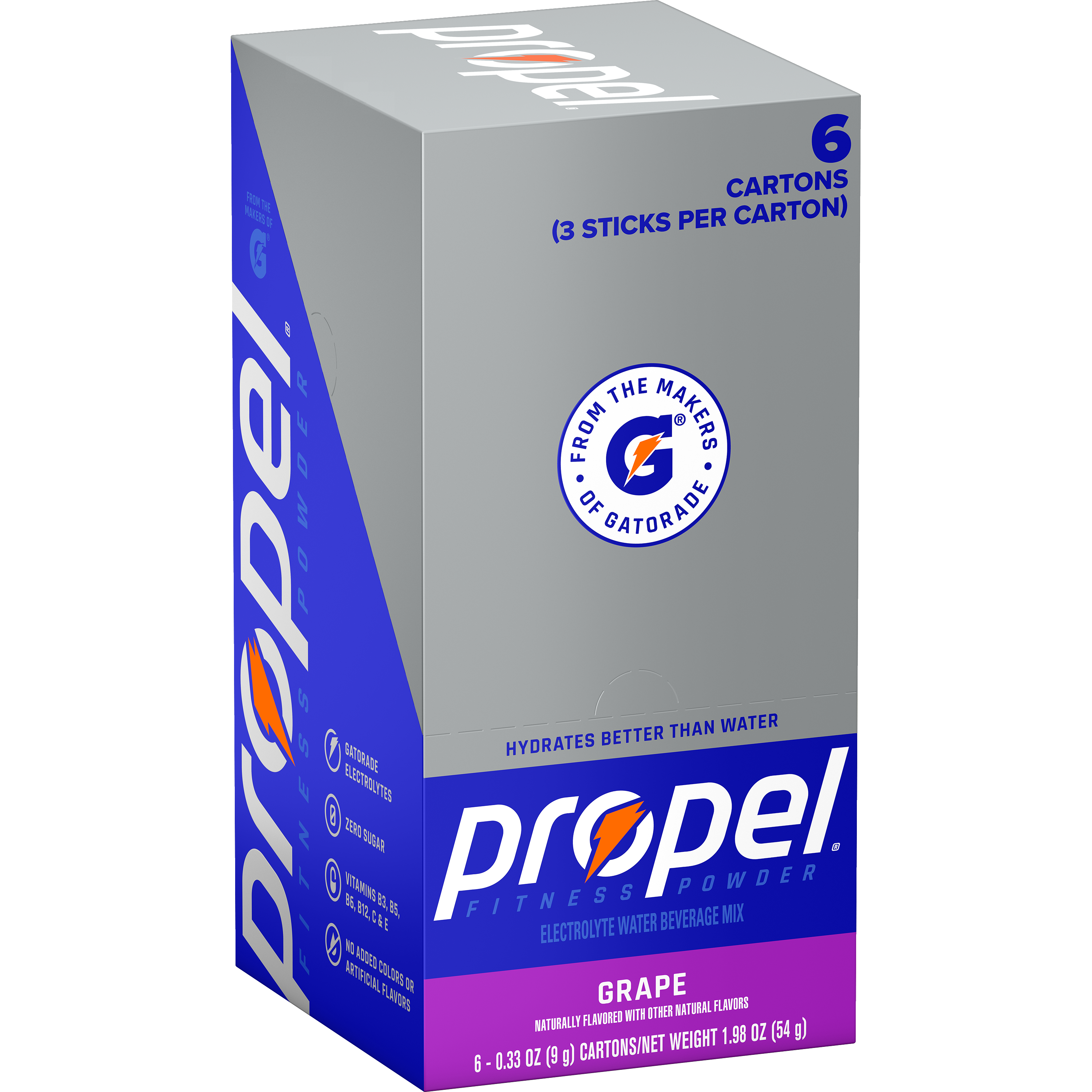 Propel, Grape Flavored, Electrolyte Water Beverage Mix thumbnail