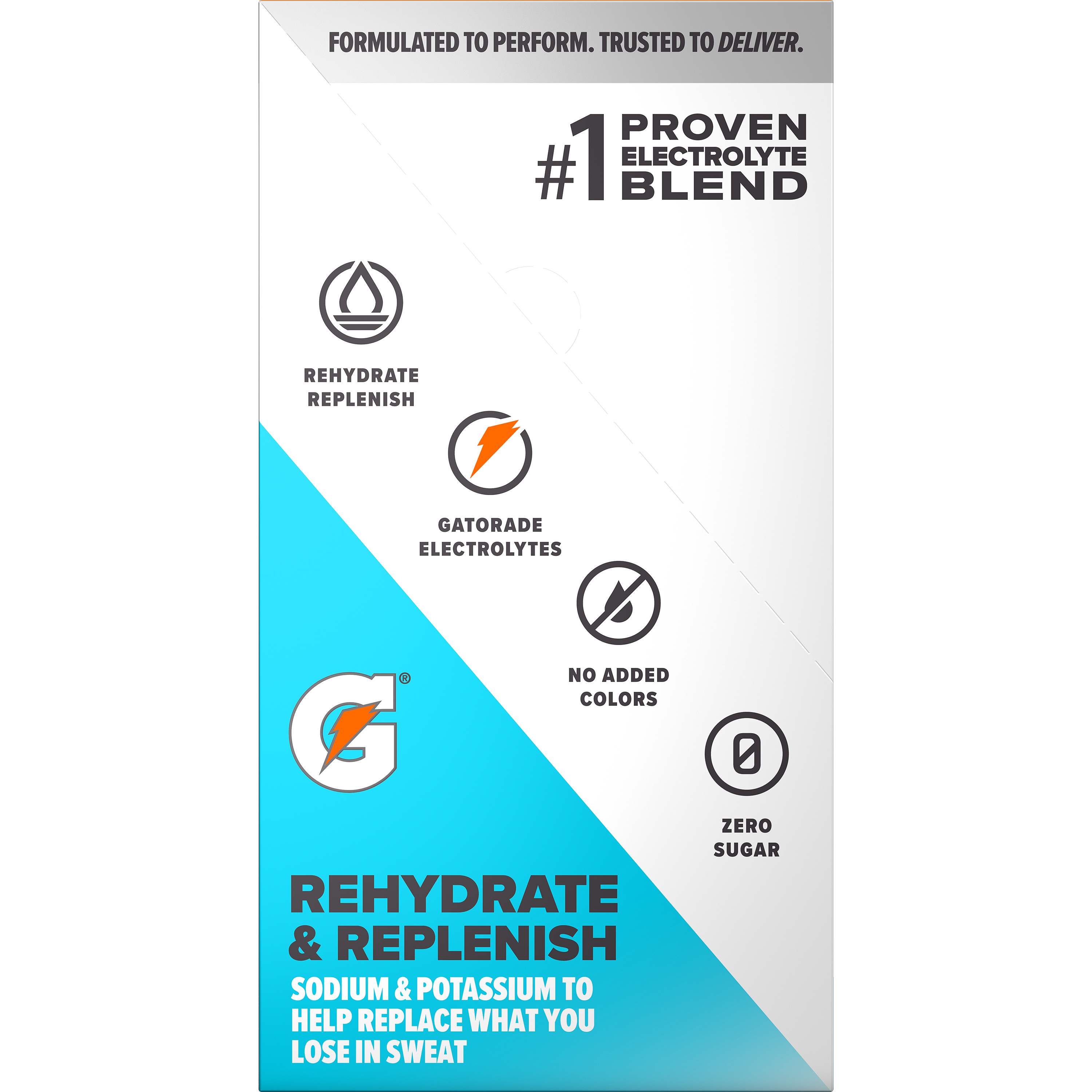 Gatorade, Zero, Glacier Freeze, Zero Sugar Thirst Quencher Powder thumbnail